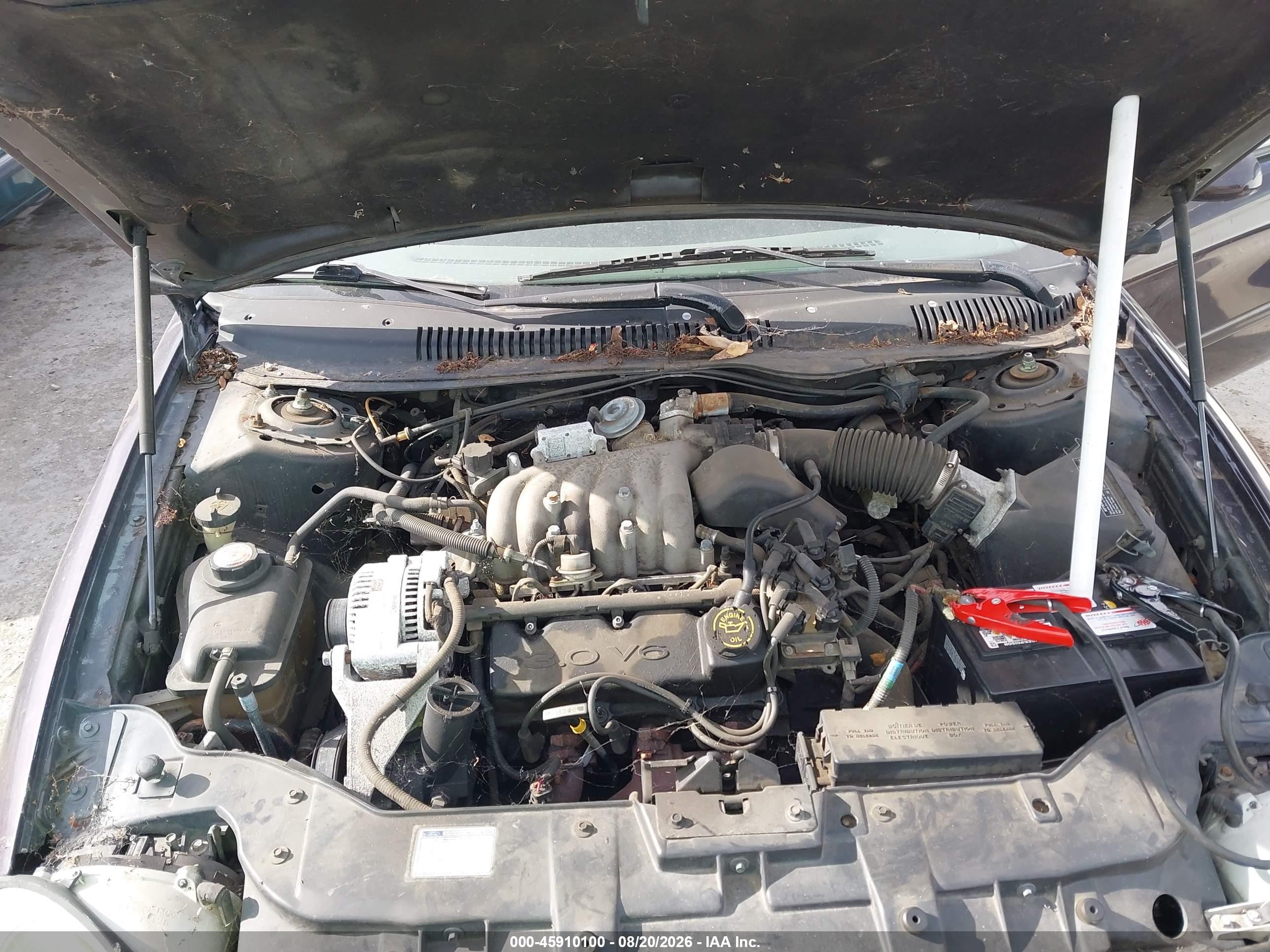 1996 Ford Taurus Gl Purple vin: 1FALP52UXTG109556