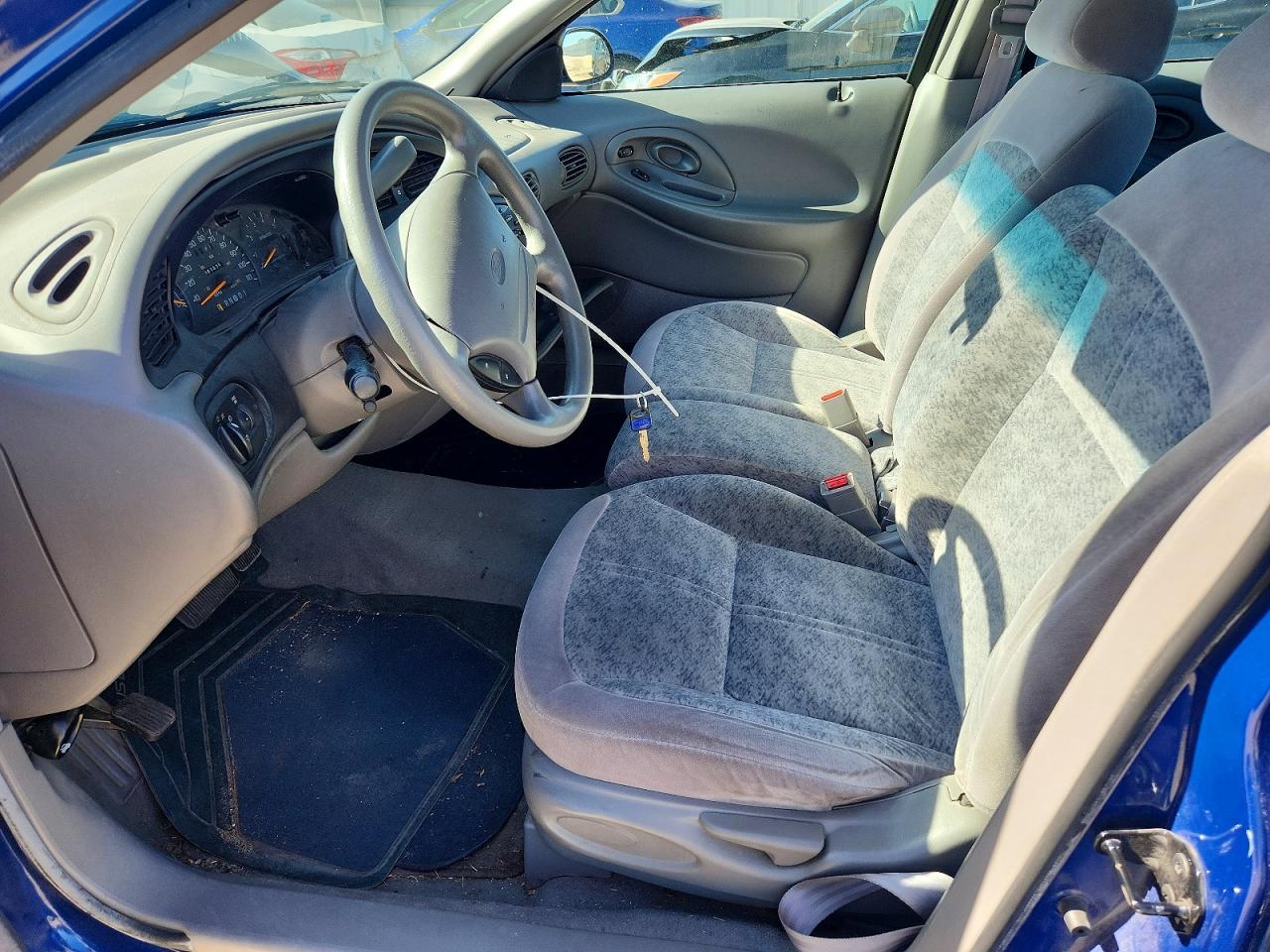 1996 Ford Taurus Gl Blue vin: 1FALP52UXTG161477
