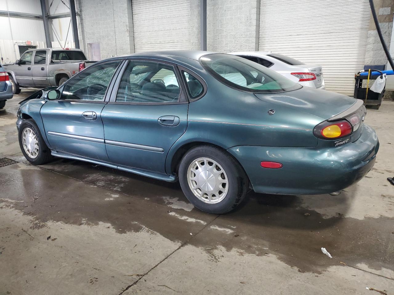 1996 Ford Taurus Lx Green vin: 1FALP53S2TA140235