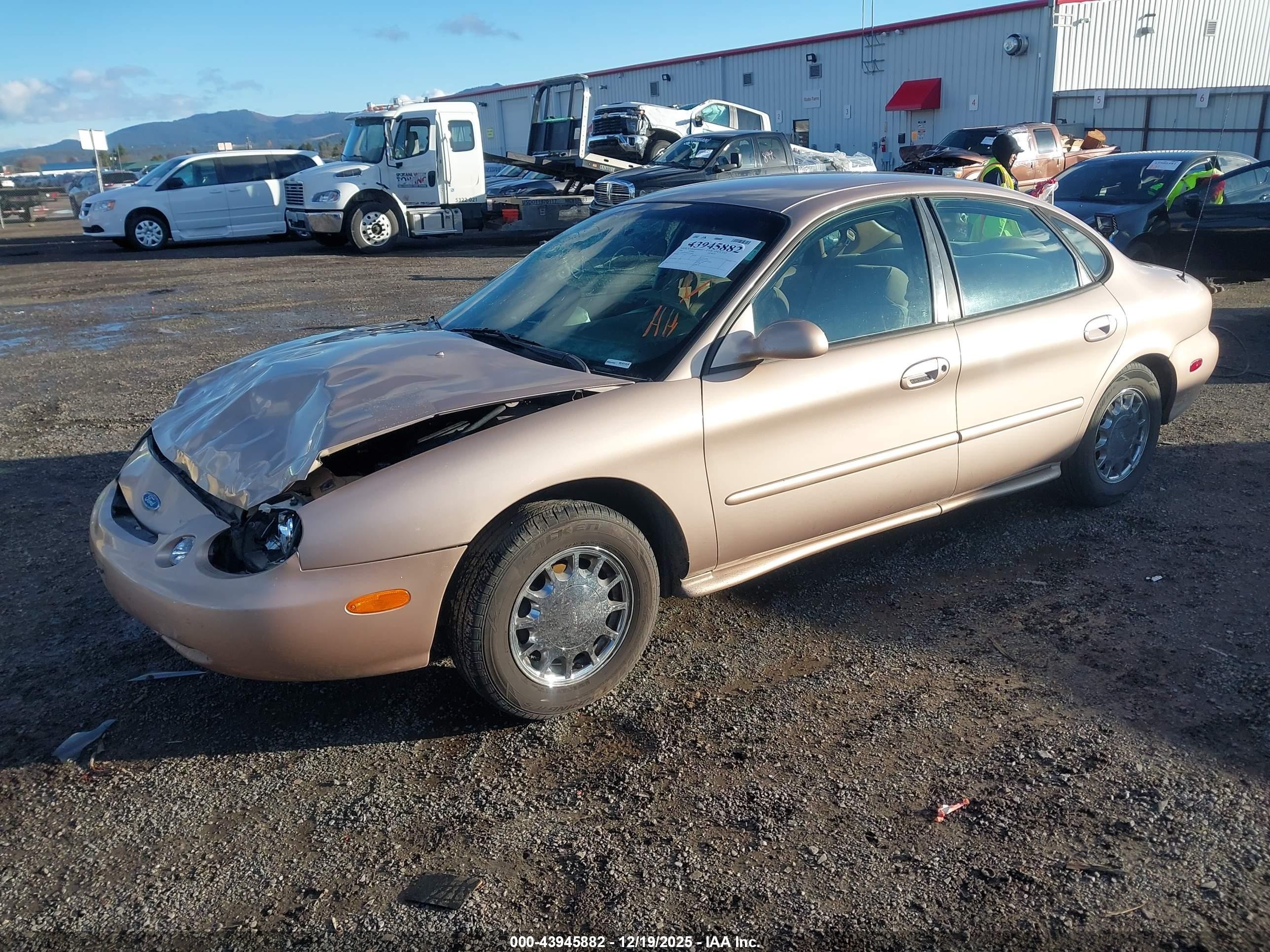 1996 Ford Taurus Lx Gold vin: 1FALP53S4TG196402