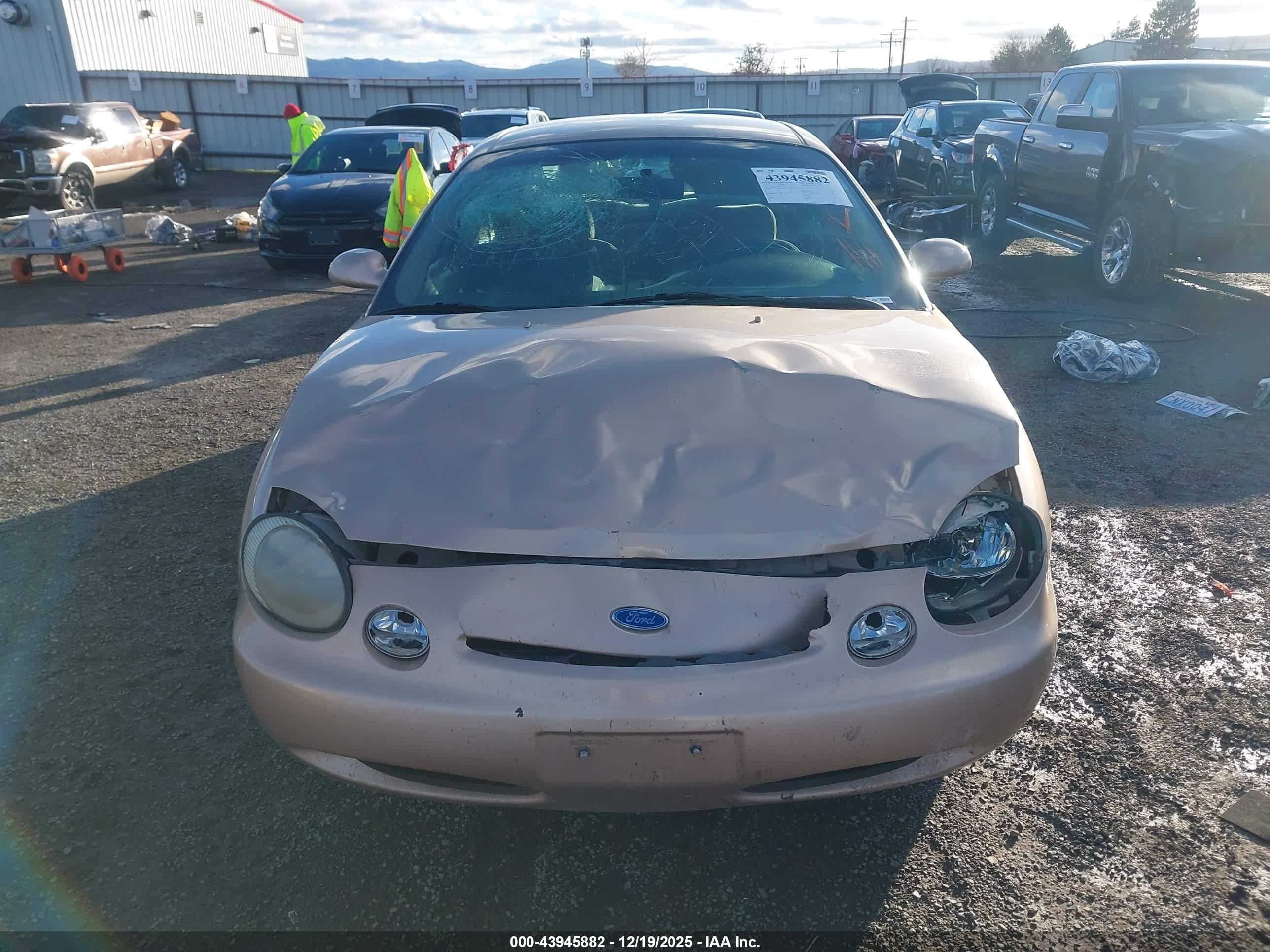 1996 Ford Taurus Lx Gold vin: 1FALP53S4TG196402