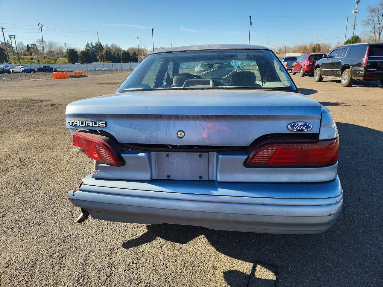 1992 Ford Taurus Lx Blue vin: 1FALP53U3NG244766