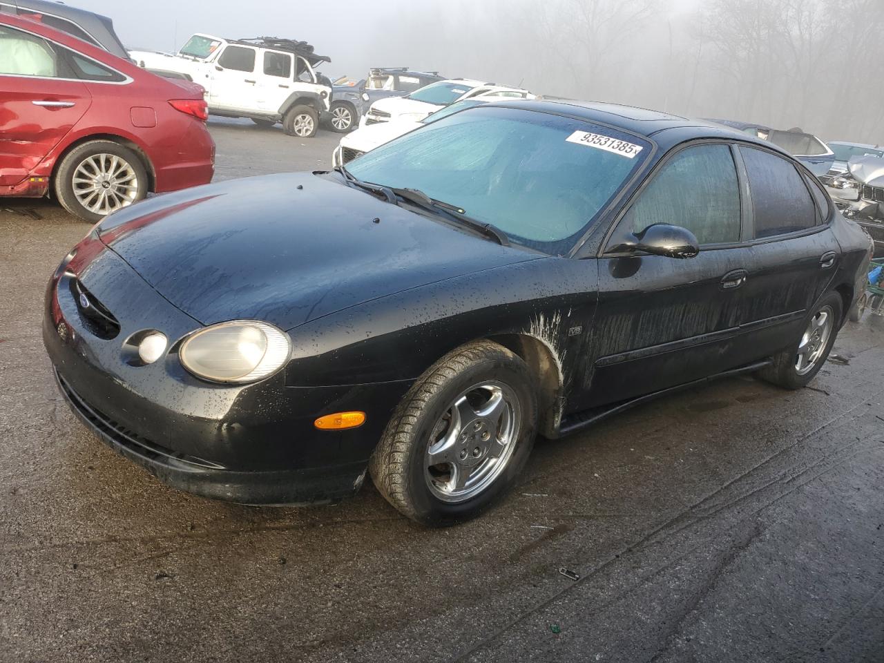 1996 Ford Taurus Sho Black vin: 1FALP54N1TA266546