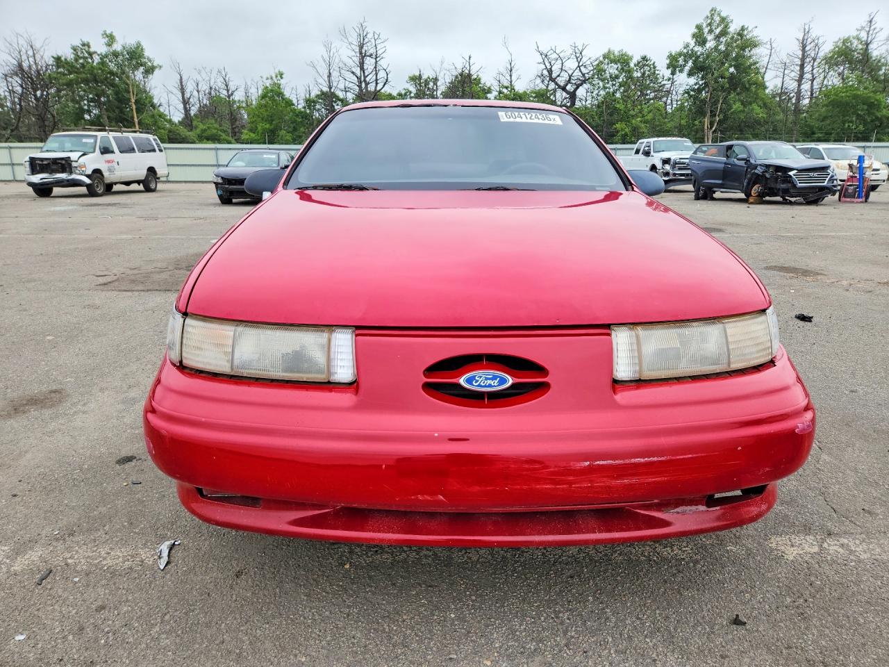 1995 Ford Taurus Sho Red vin: 1FALP54P6SA133376