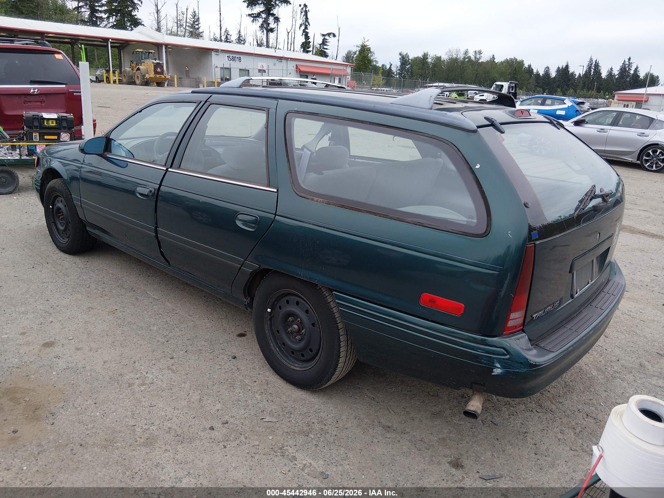 1994 Ford Taurus Gl Green vin: 1FALP5742RG112033