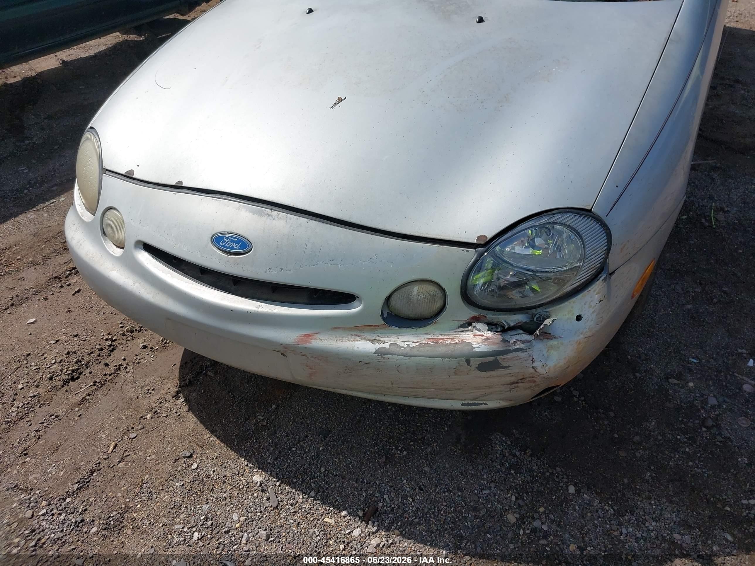 1997 Ford Taurus Gl Серебряный vin: 1FALP57U4VG295638