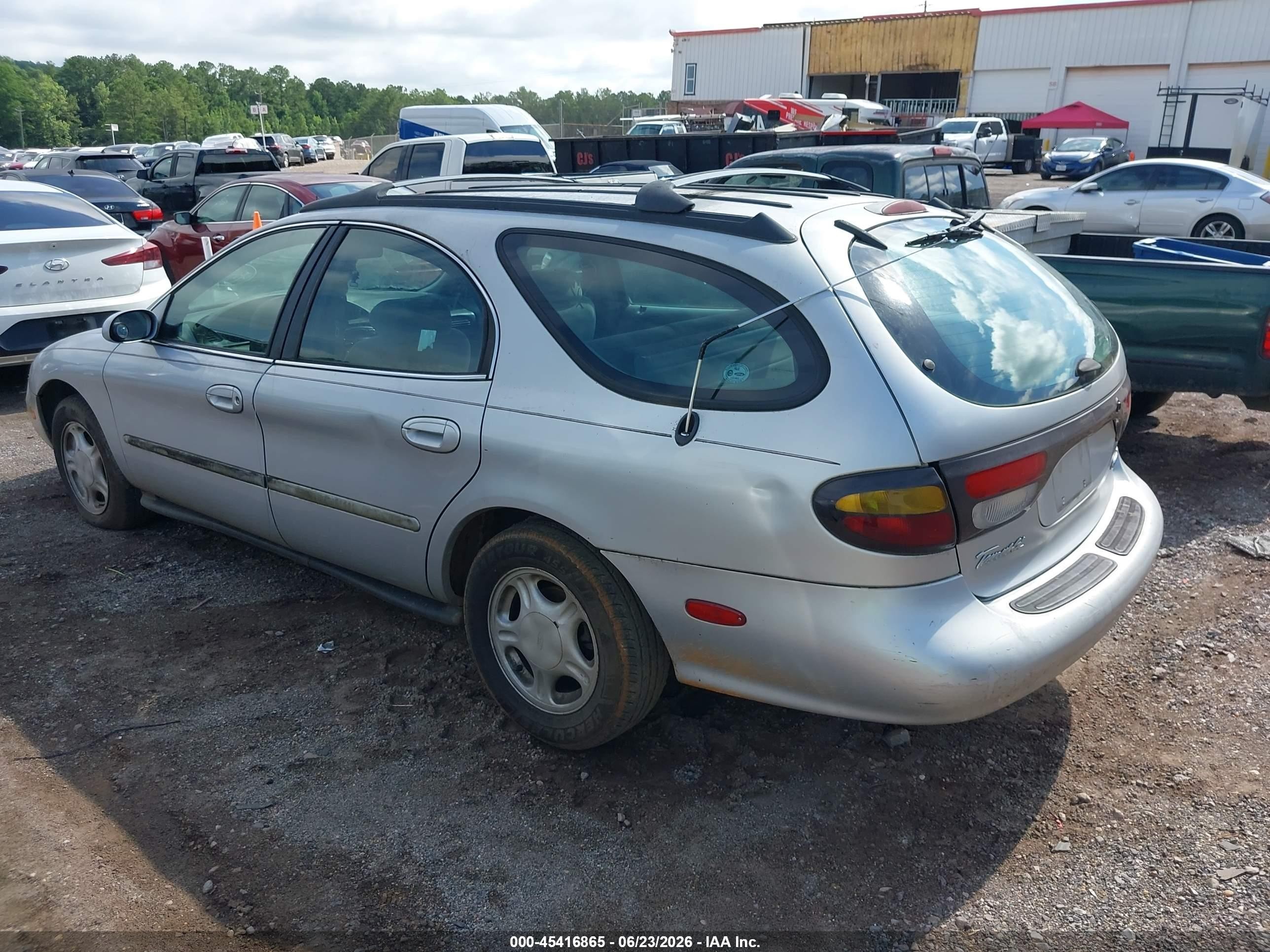 1997 Ford Taurus Gl Серебряный vin: 1FALP57U4VG295638