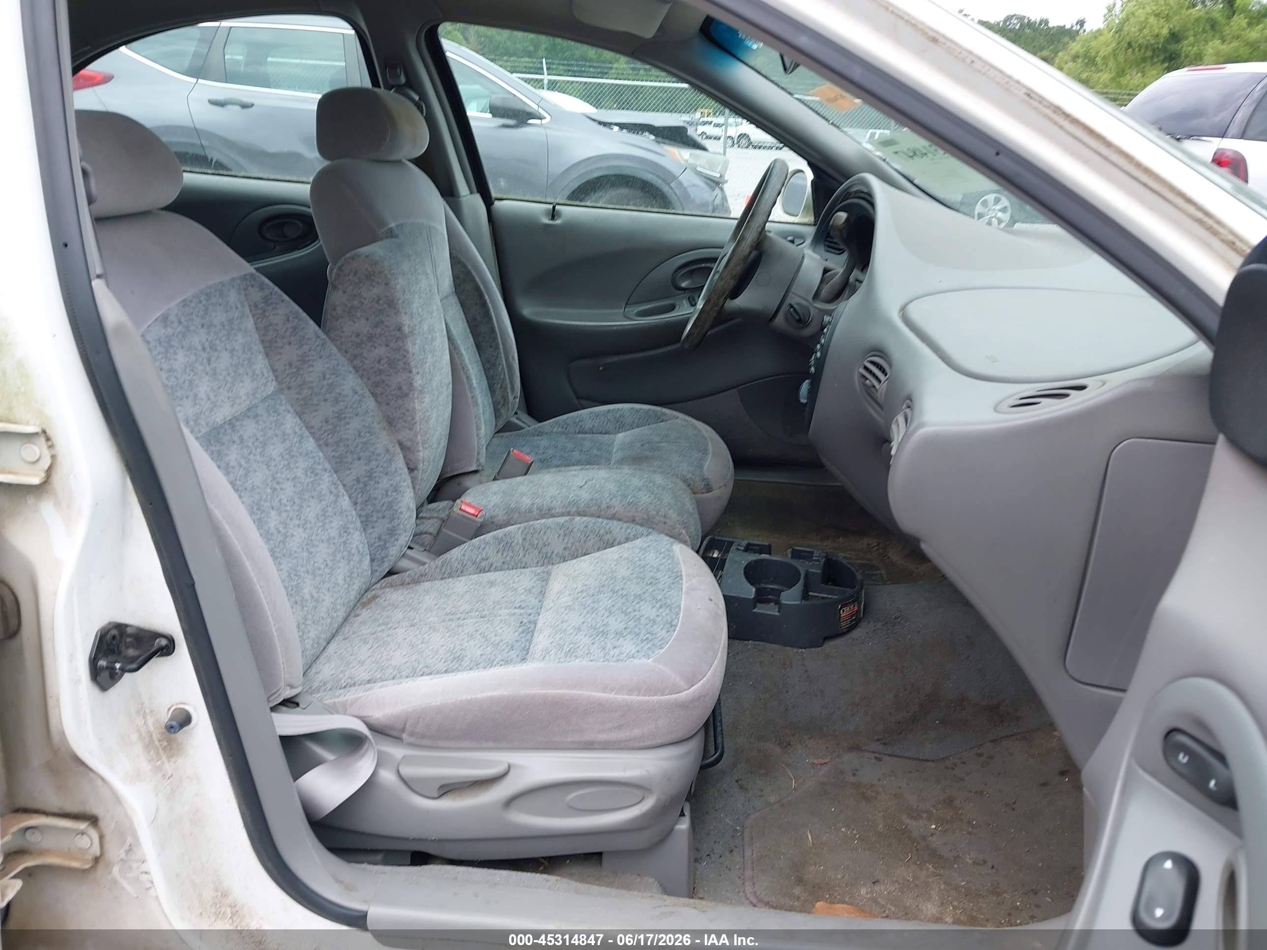 1996 Ford Taurus Gl White vin: 1FALP57U5TA173323