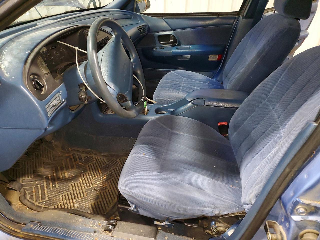 1995 Ford Taurus Gl Blue vin: 1FALP57U6SG117354