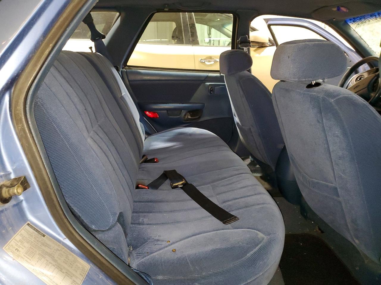 1995 Ford Taurus Gl Blue vin: 1FALP57U6SG117354