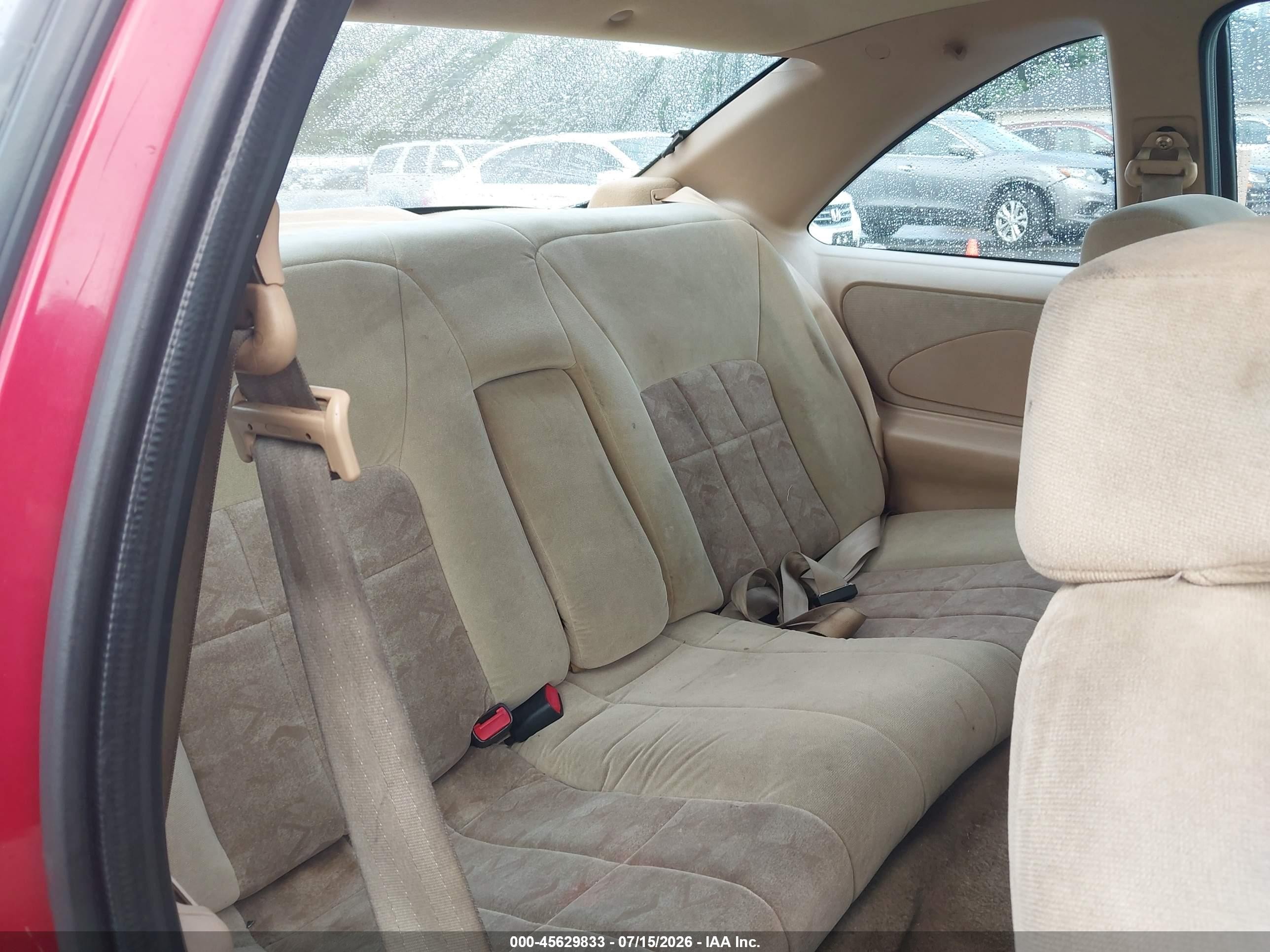 1997 Ford Thunderbird Lx Красный vin: 1FALP6241VH146353