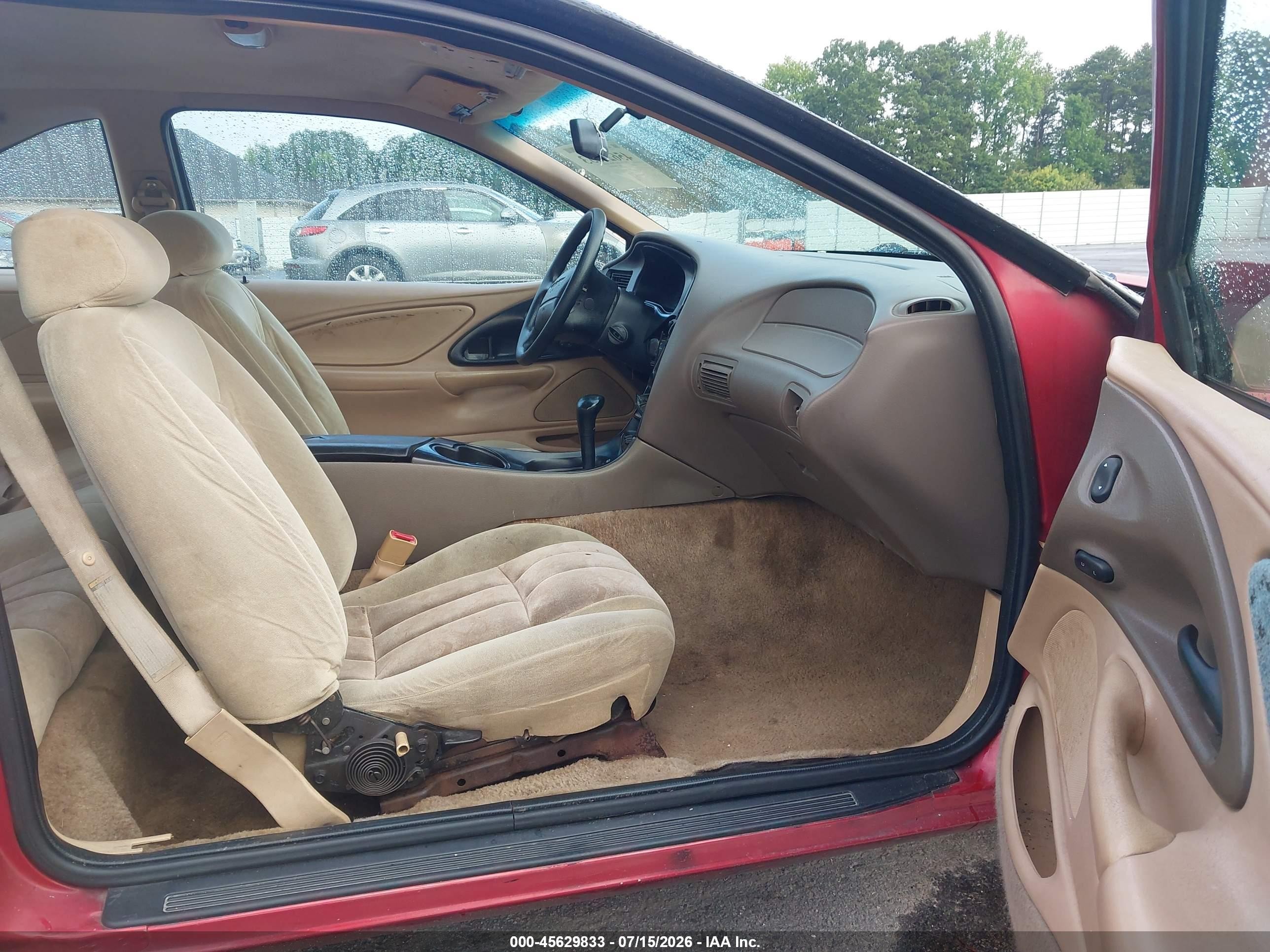 1997 Ford Thunderbird Lx Красный vin: 1FALP6241VH146353