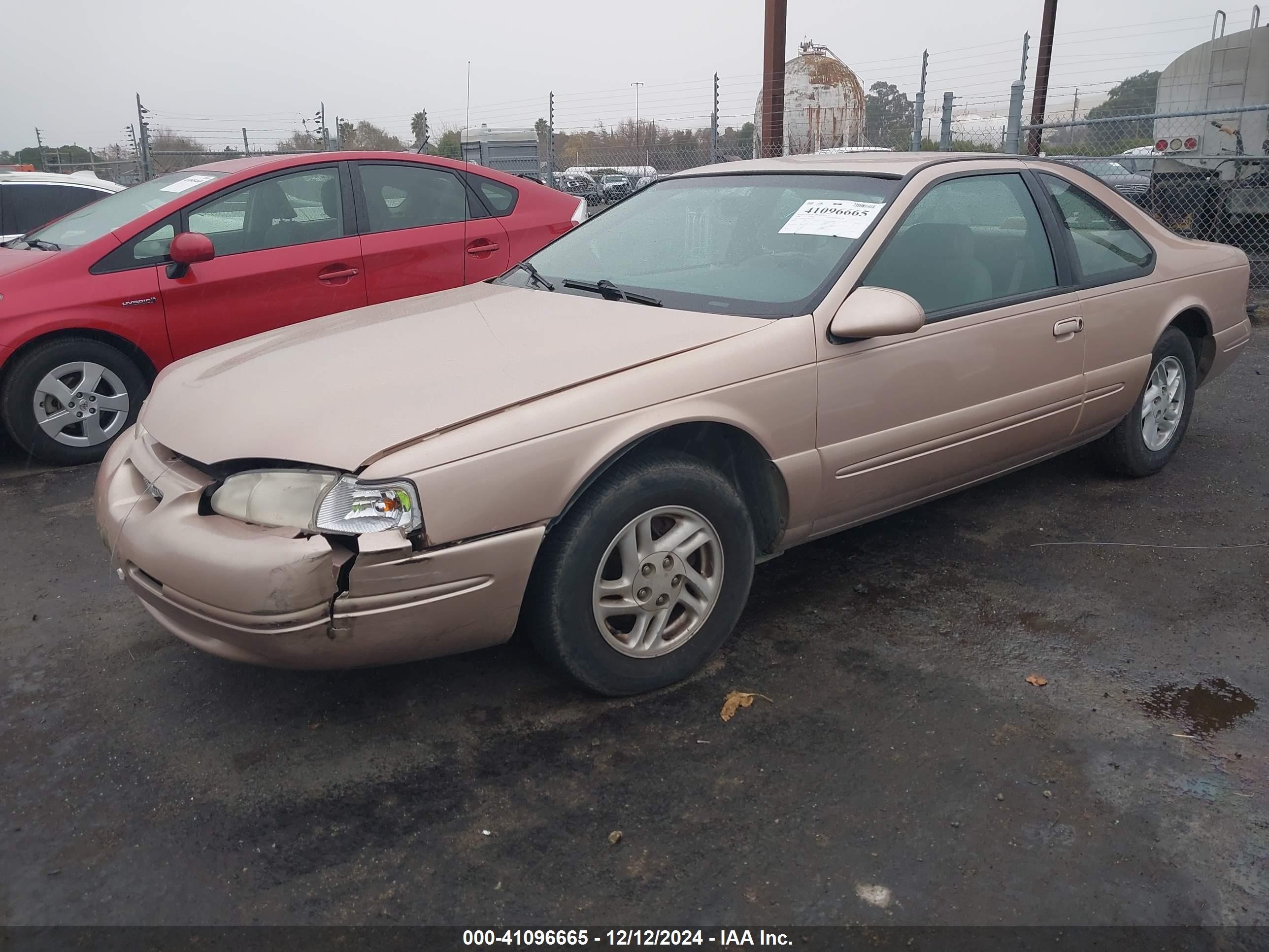 1996 Ford Thunderbird Lx Gold vin: 1FALP6242TH145970