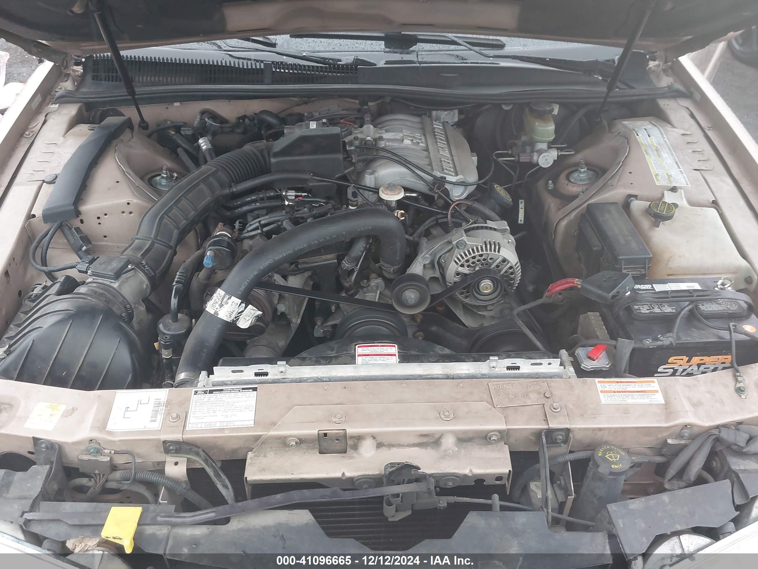 1996 Ford Thunderbird Lx Gold vin: 1FALP6242TH145970