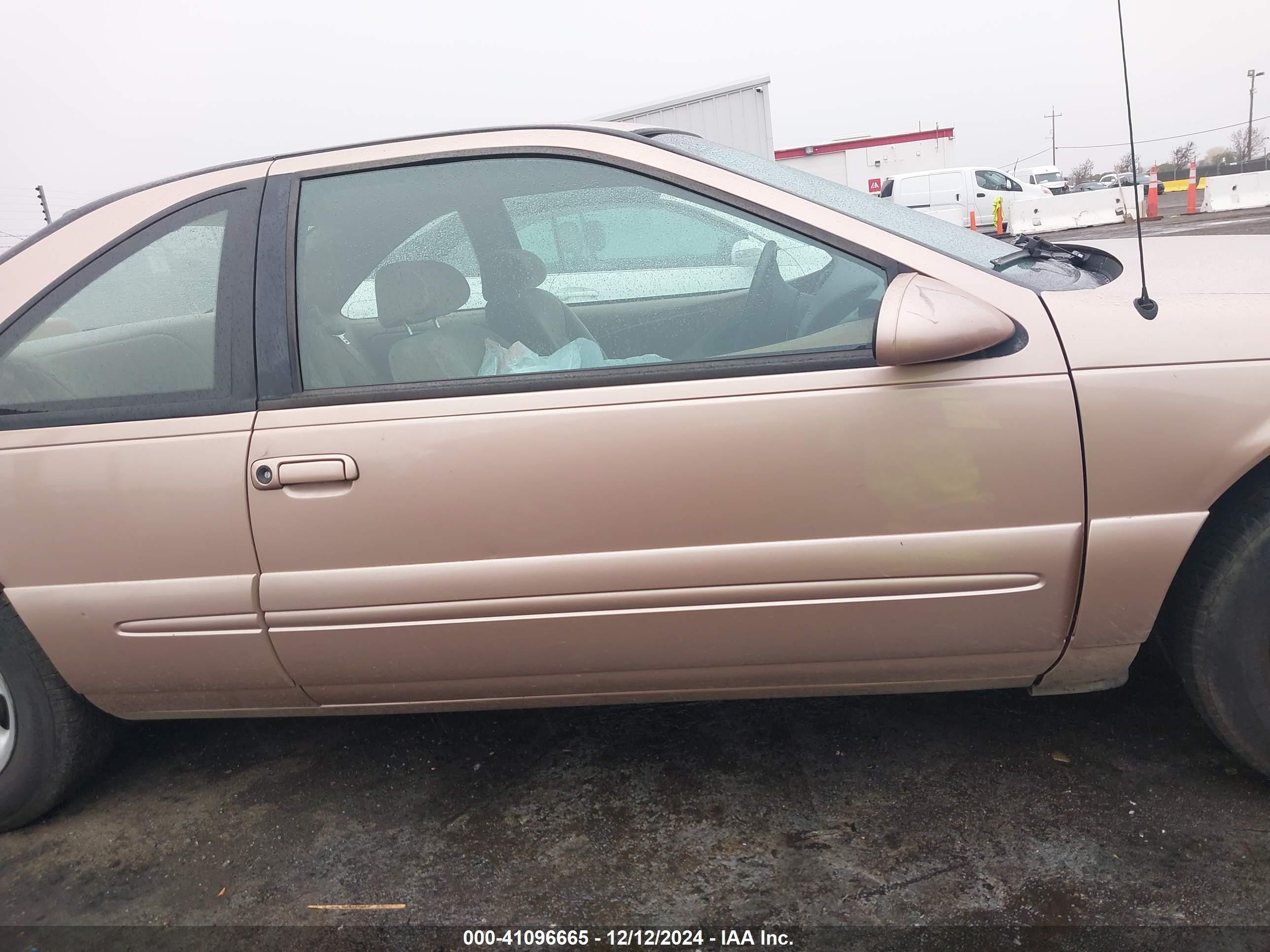 1996 Ford Thunderbird Lx Gold vin: 1FALP6242TH145970