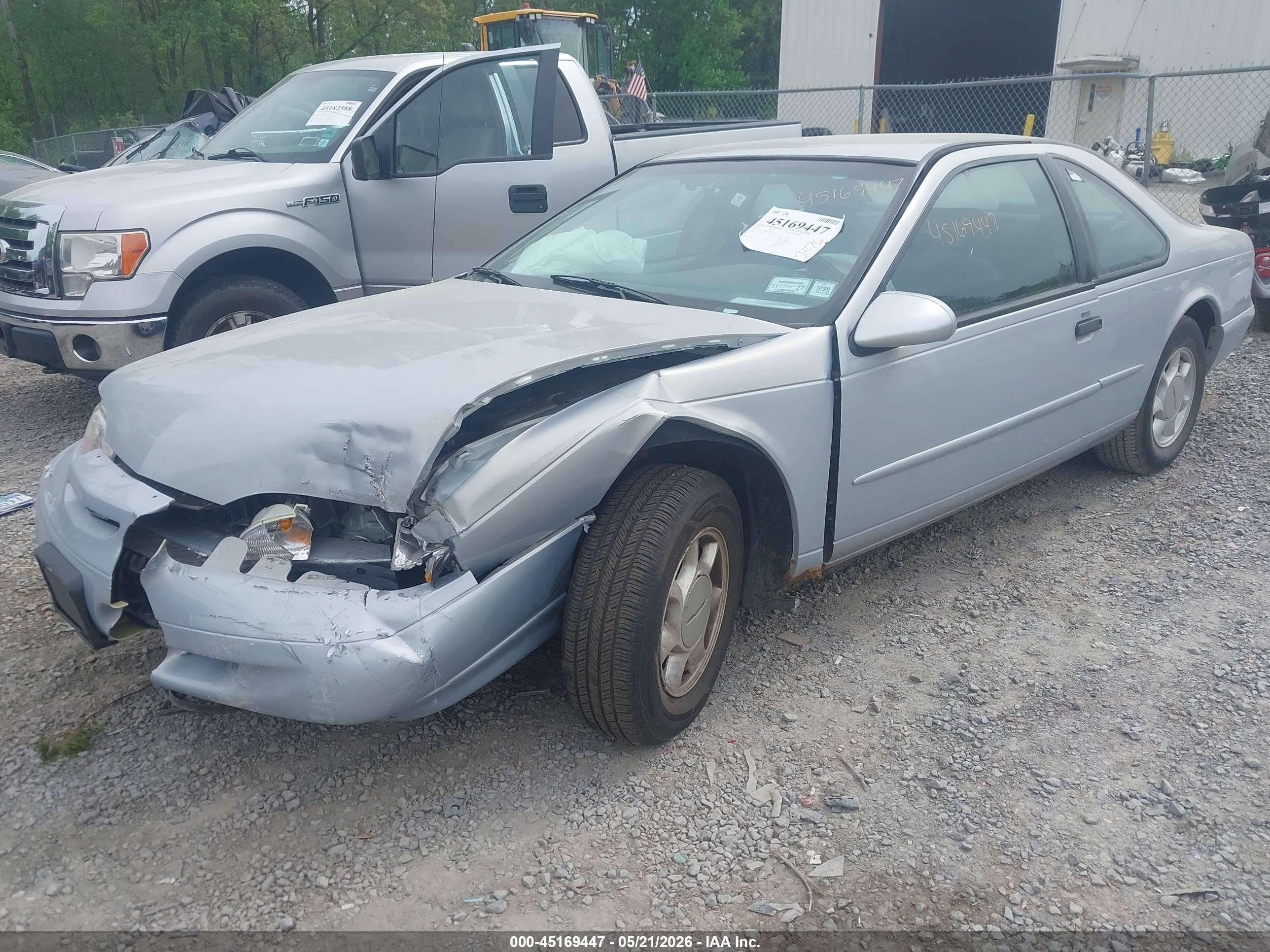 1994 Ford Thunderbird Lx Silver vin: 1FALP6243RH170806