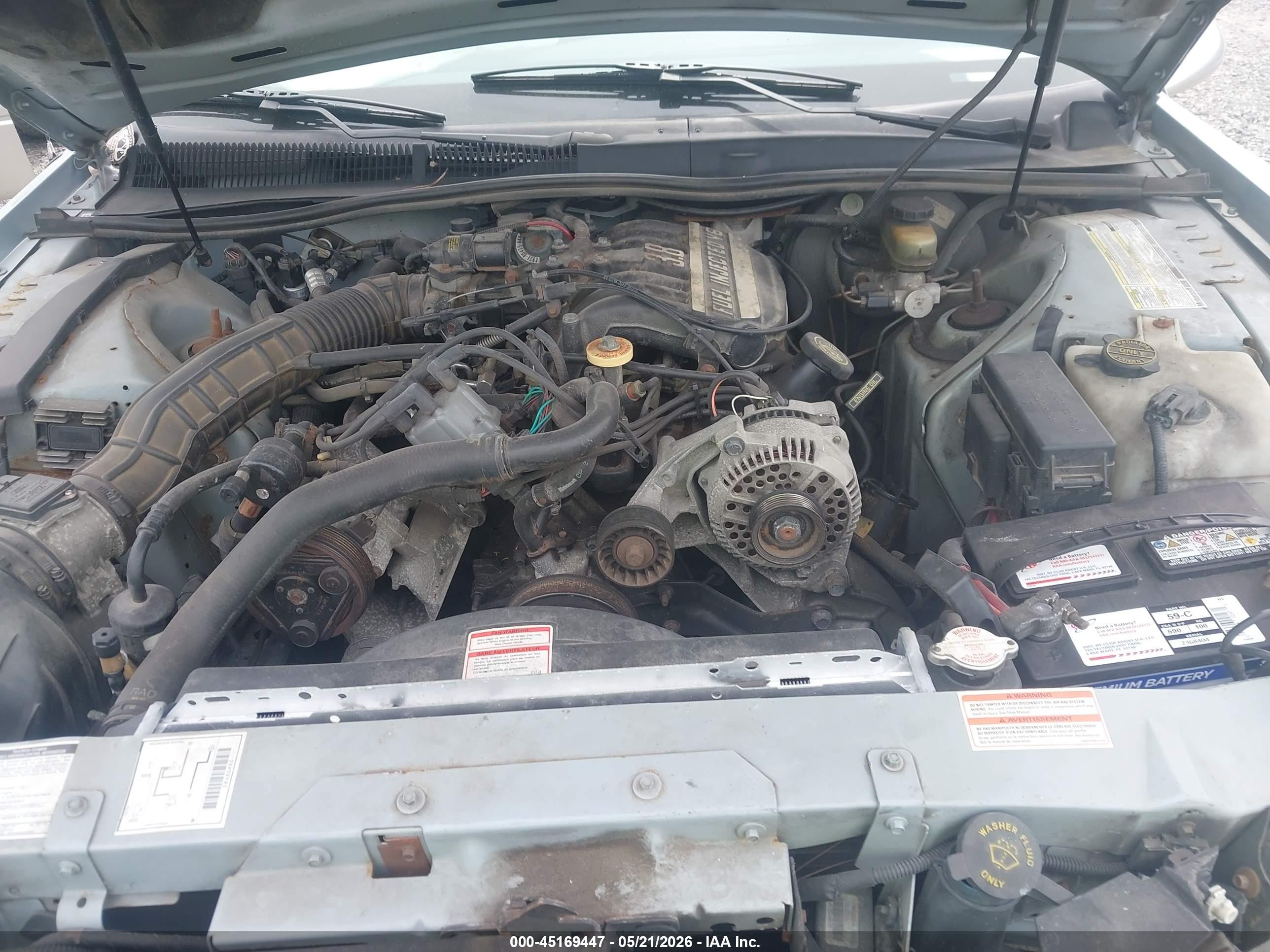 1994 Ford Thunderbird Lx Silver vin: 1FALP6243RH170806