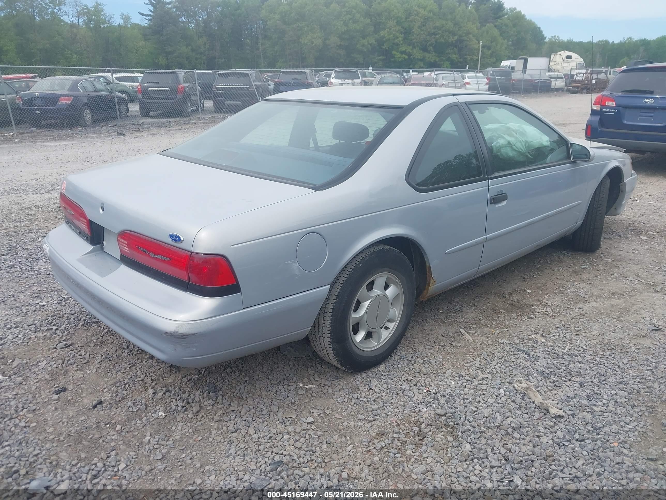 1994 Ford Thunderbird Lx Silver vin: 1FALP6243RH170806