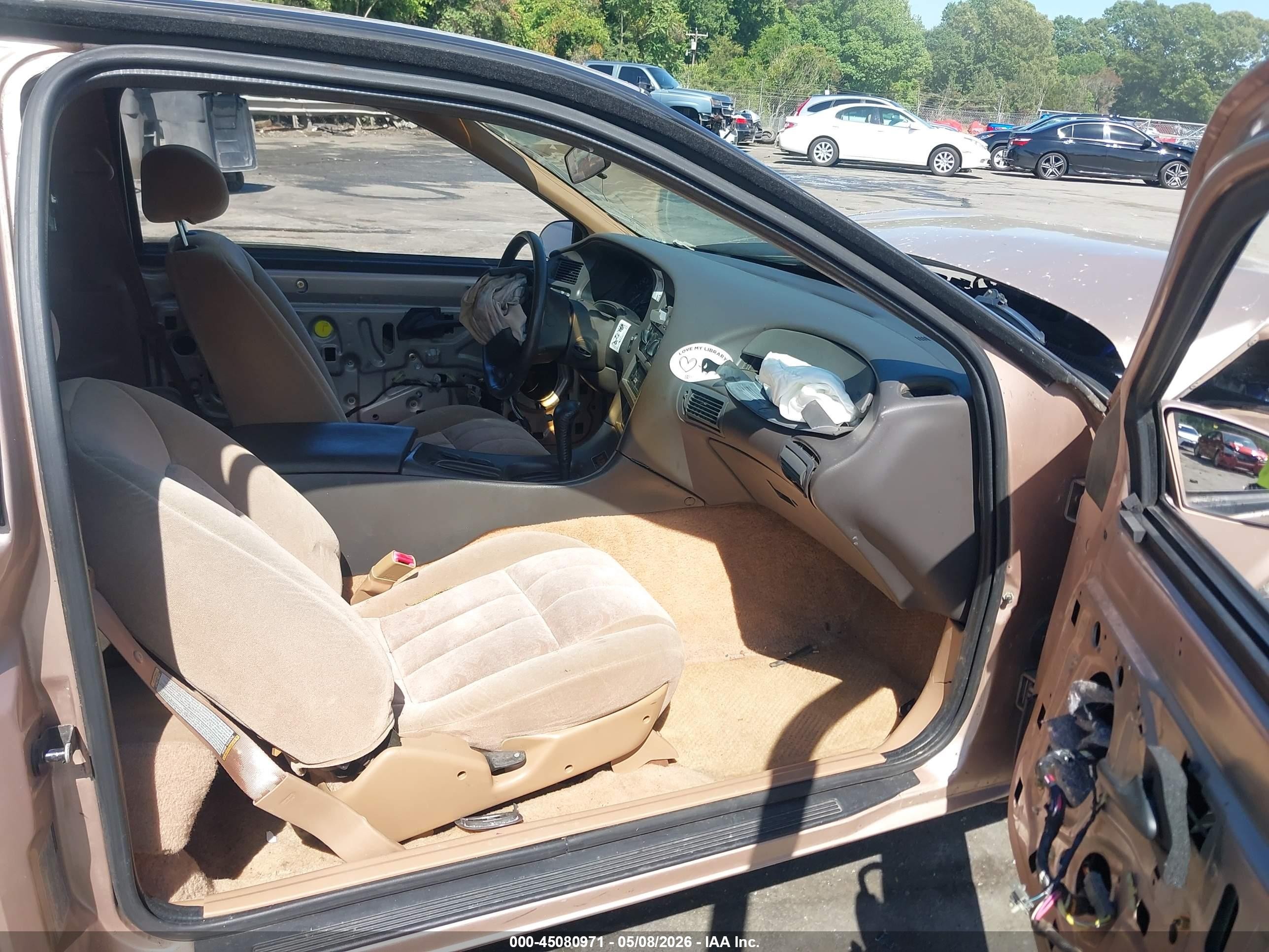 1996 Ford Thunderbird Lx Gold vin: 1FALP6244TH163273
