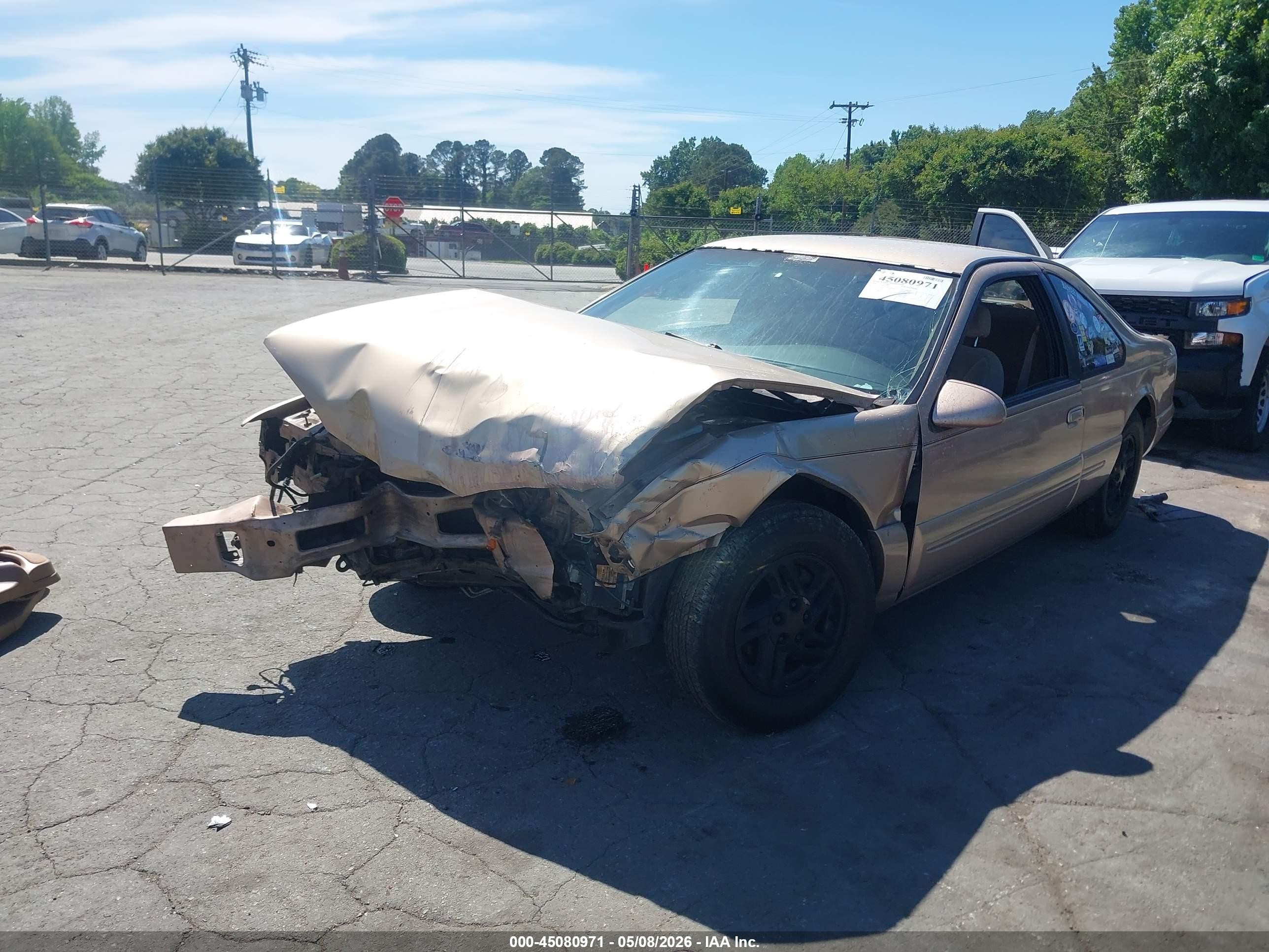 1996 Ford Thunderbird Lx Gold vin: 1FALP6244TH163273