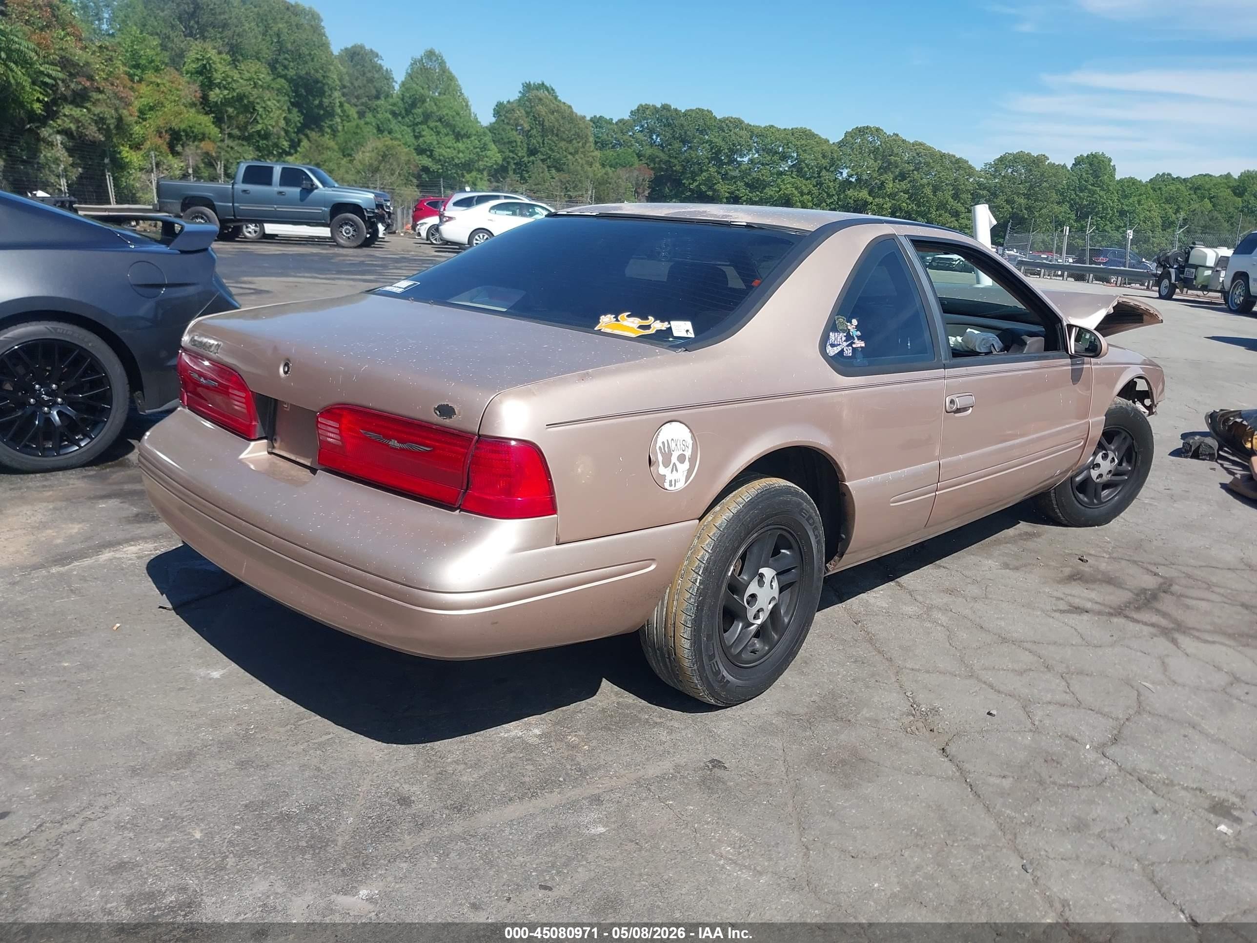 1996 Ford Thunderbird Lx Gold vin: 1FALP6244TH163273