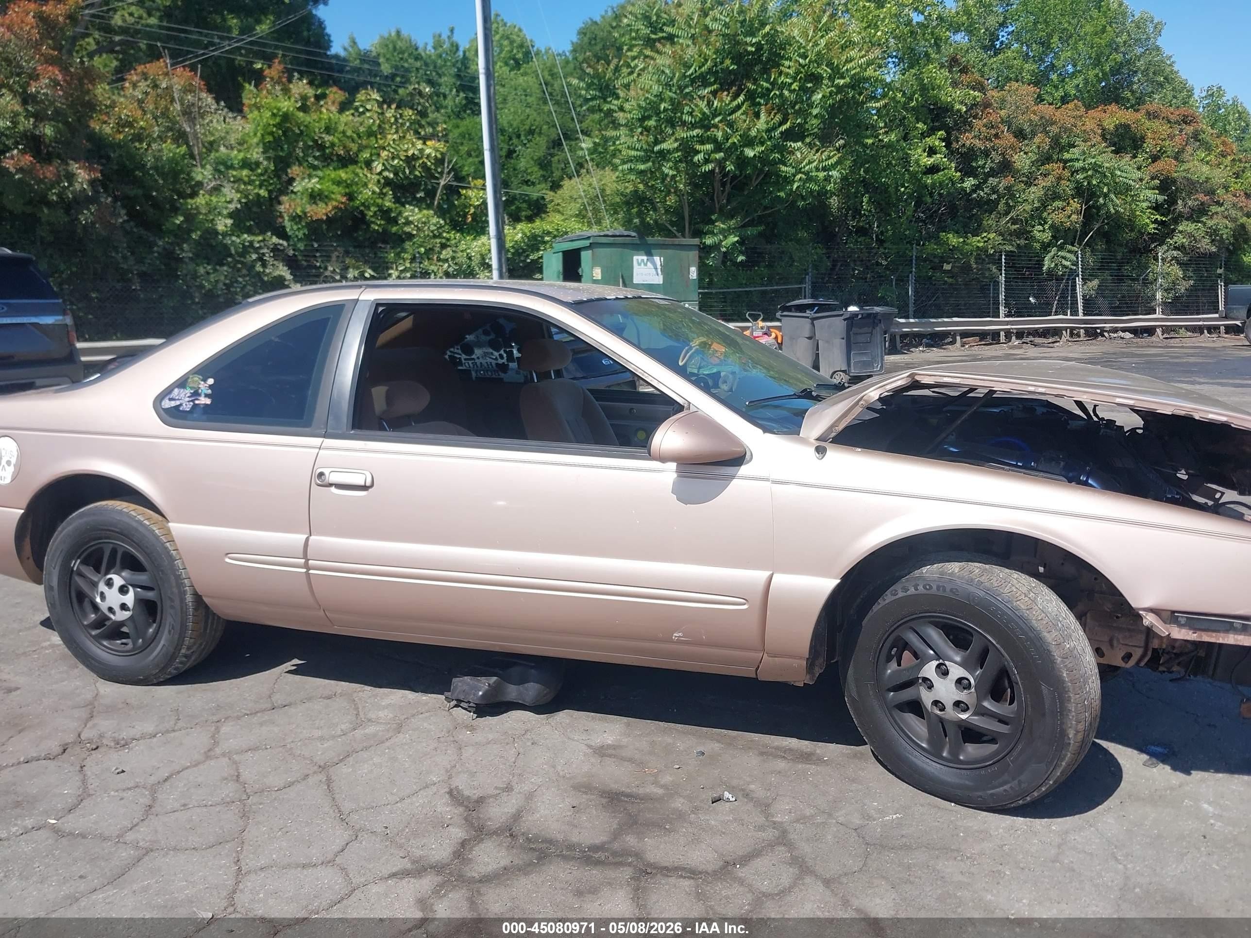 1996 Ford Thunderbird Lx Gold vin: 1FALP6244TH163273