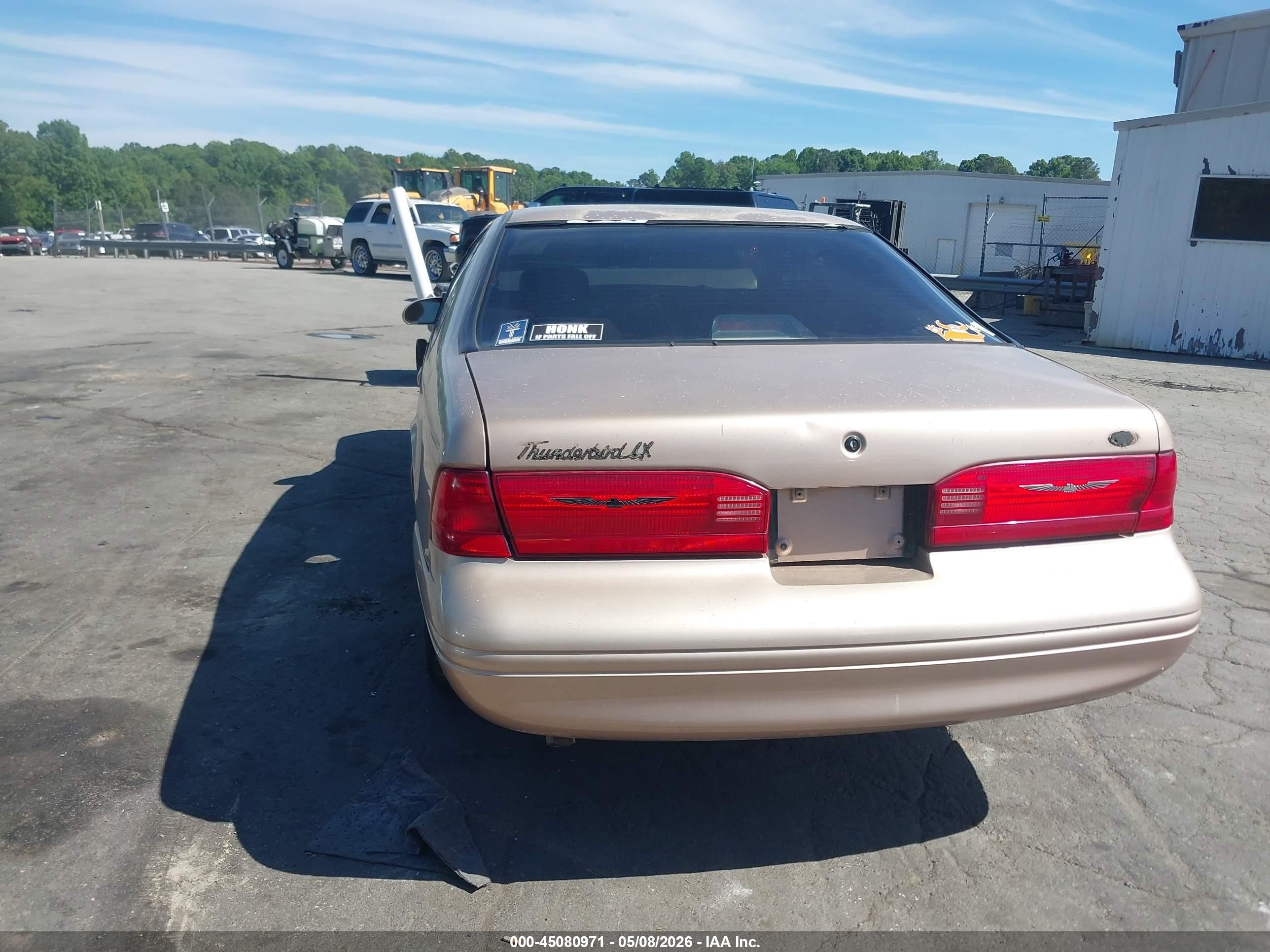 1996 Ford Thunderbird Lx Gold vin: 1FALP6244TH163273