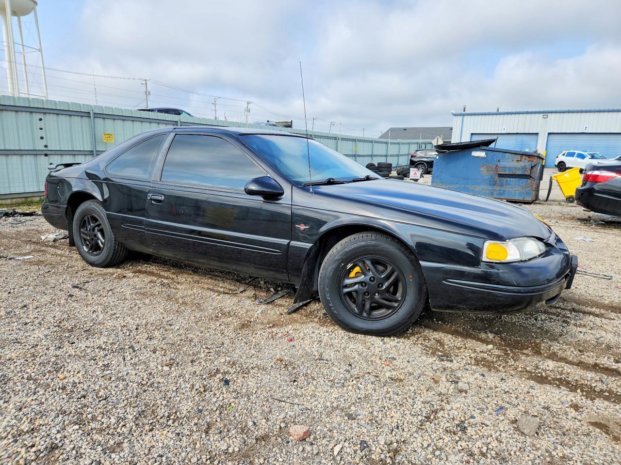 1996 Ford Thunderbird Lx Black vin: 1FALP6248TH184093