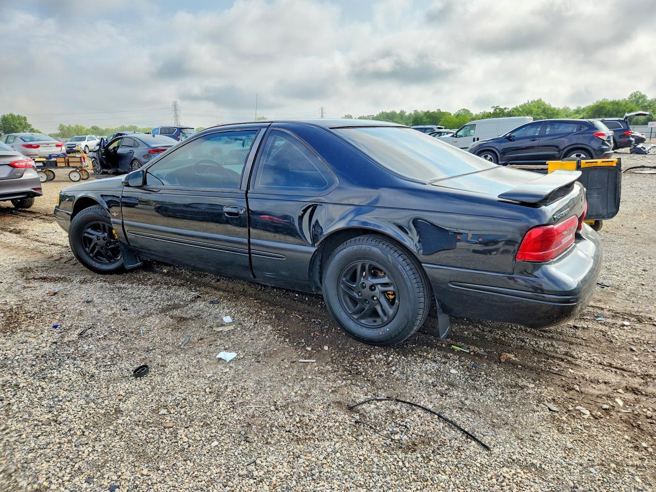 1996 Ford Thunderbird Lx Black vin: 1FALP6248TH184093