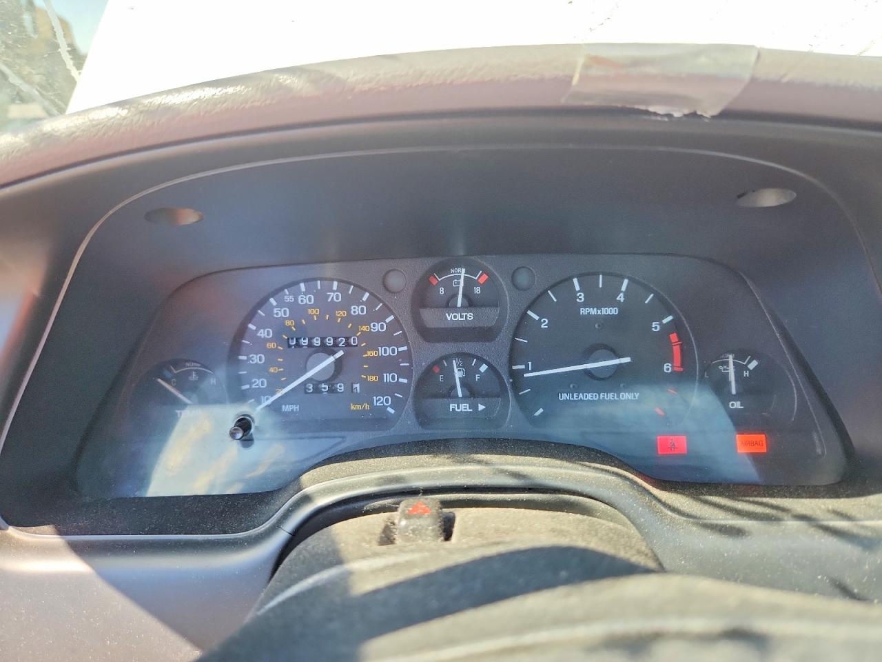 1994 Ford Thunderbird Lx White vin: 1FALP6249RH154769