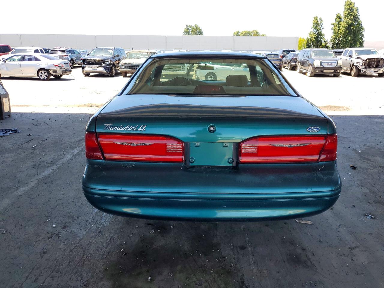 1996 Ford Thunderbird Lx Green vin: 1FALP6249TH149224