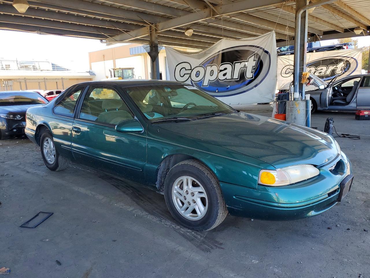 1996 Ford Thunderbird Lx Green vin: 1FALP6249TH149224