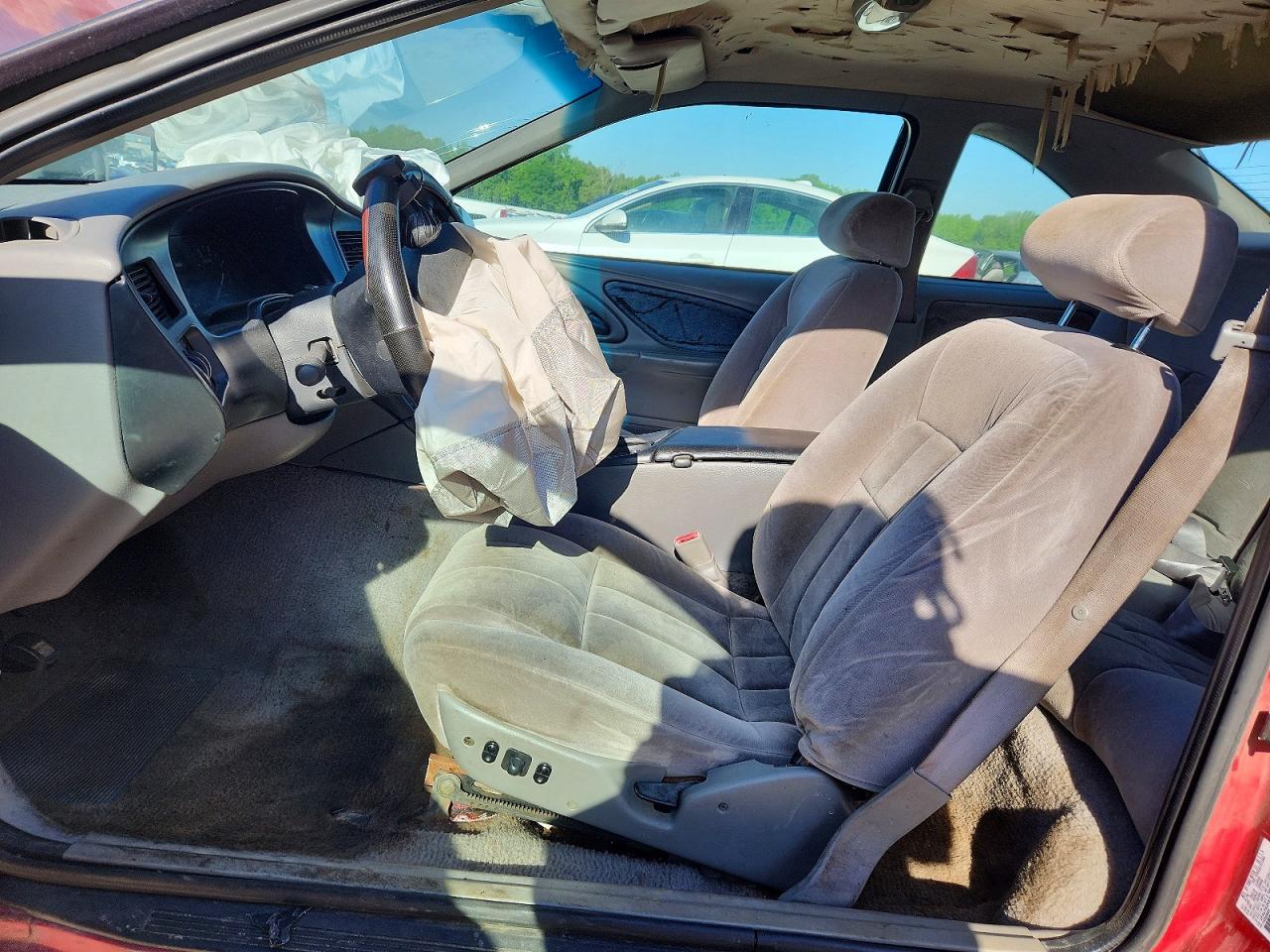 1996 Ford Thunderbird Lx Red vin: 1FALP624XTH138524