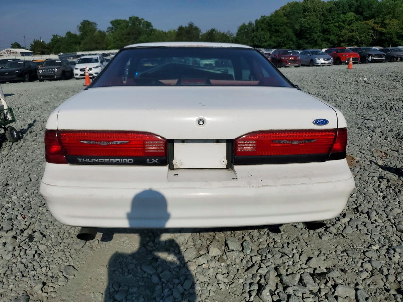 1994 Ford Thunderbird Lx White vin: 1FALP62W0RH173244