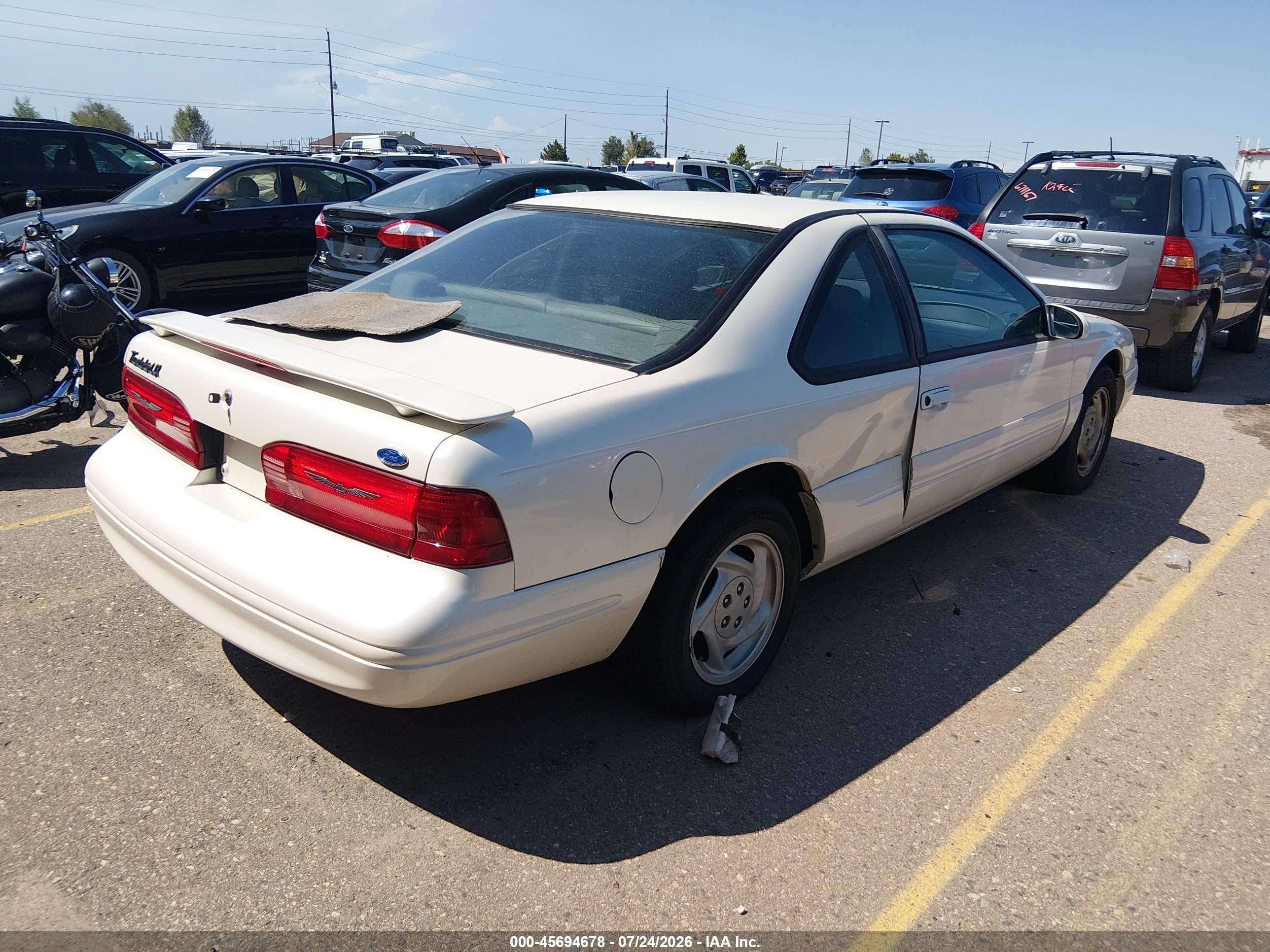 1997 Ford Thunderbird Lx Белый vin: 1FALP62W0VH102488