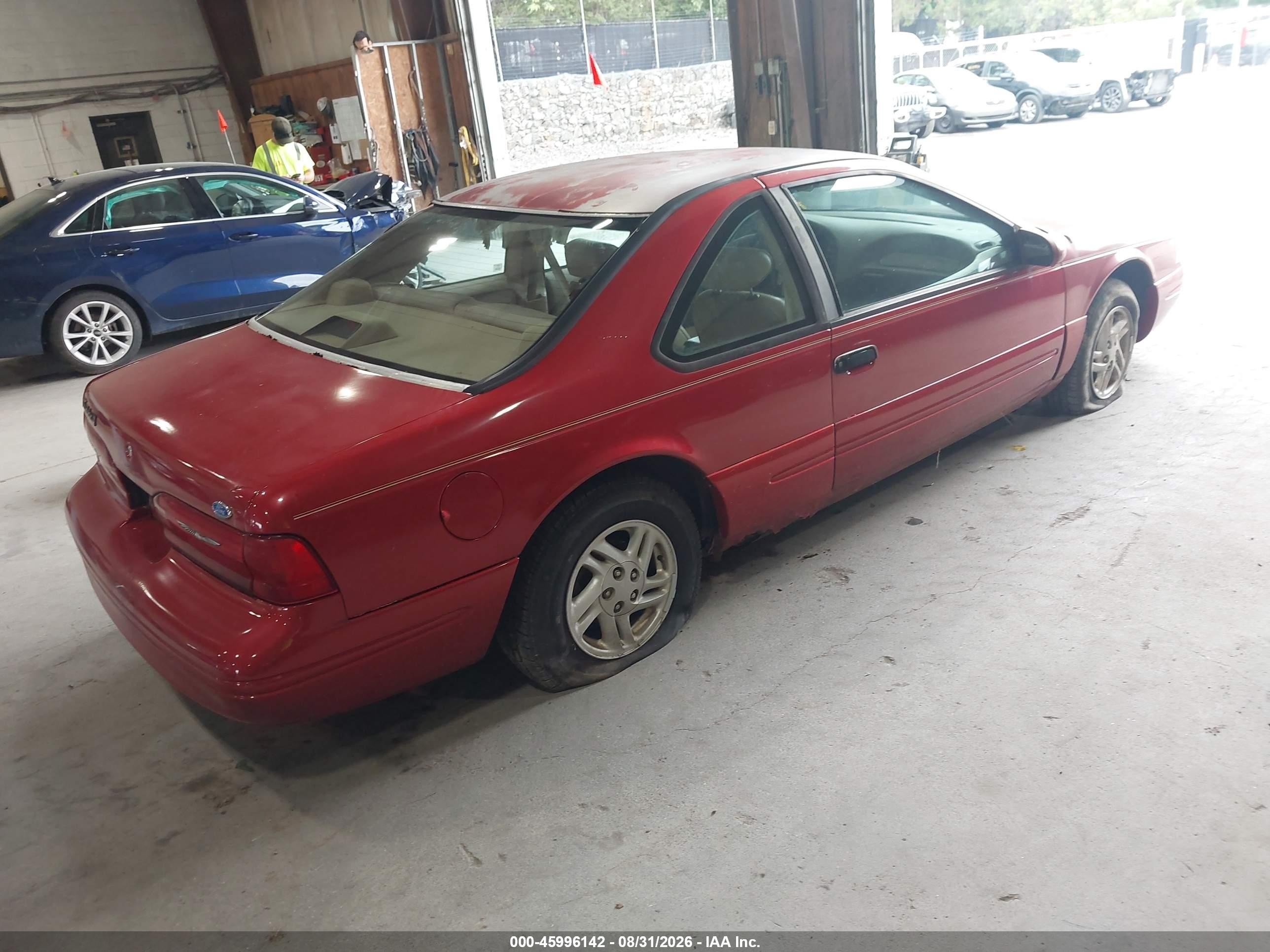 1997 Ford Thunderbird Lx Red vin: 1FALP62W1VH103620