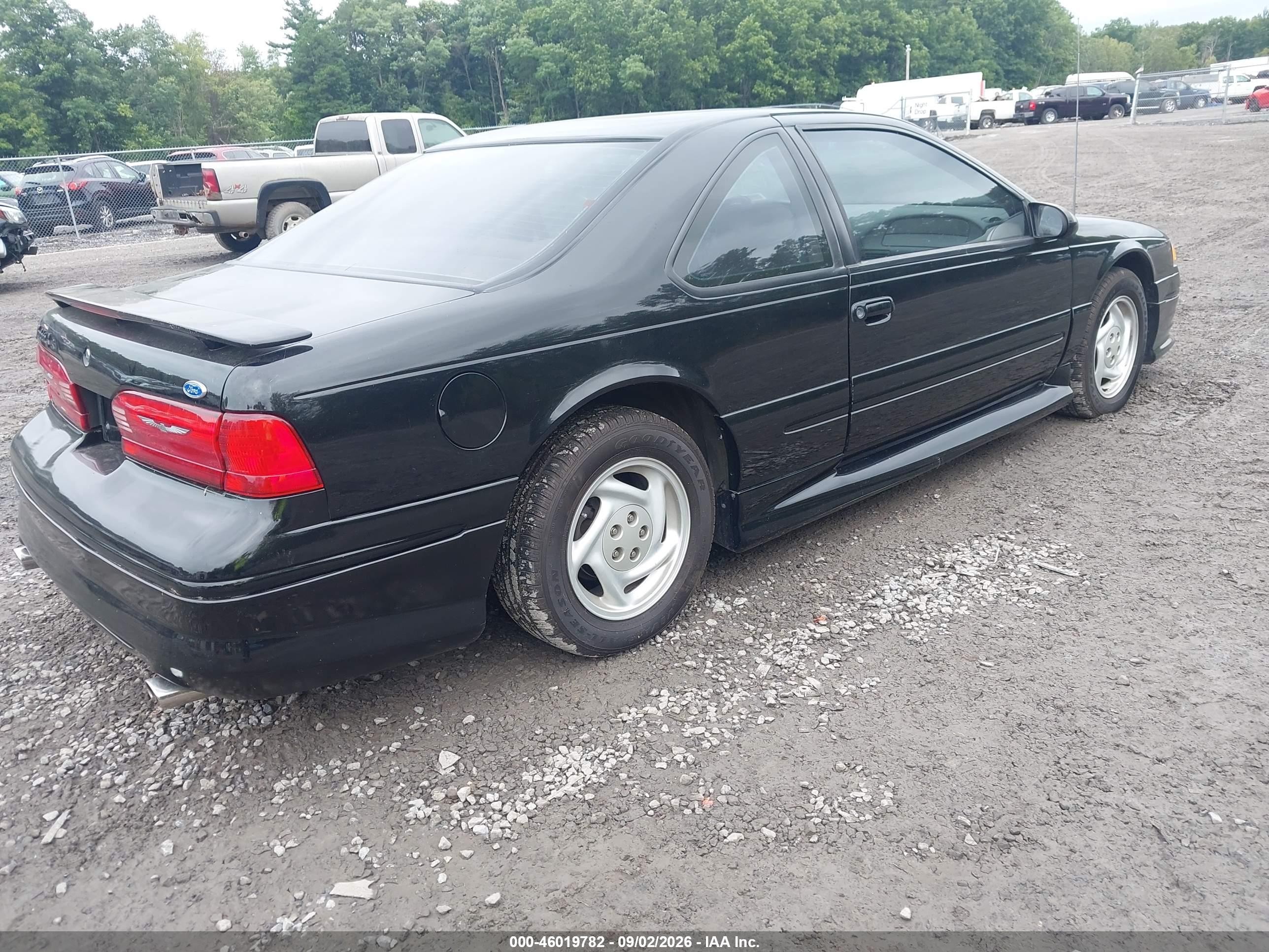 1997 Ford Thunderbird Lx Black vin: 1FALP62W1VH149920