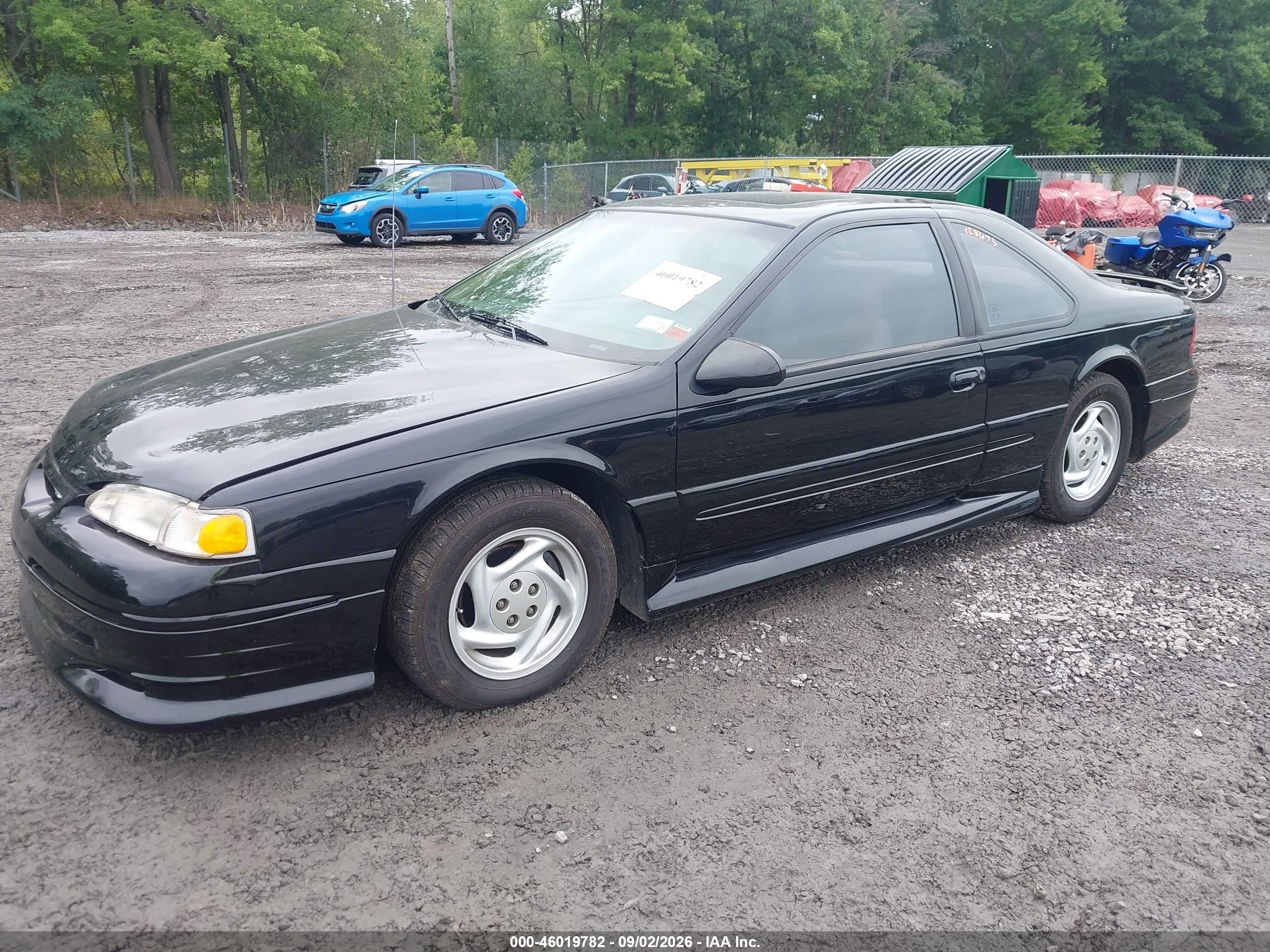 1997 Ford Thunderbird Lx Black vin: 1FALP62W1VH149920
