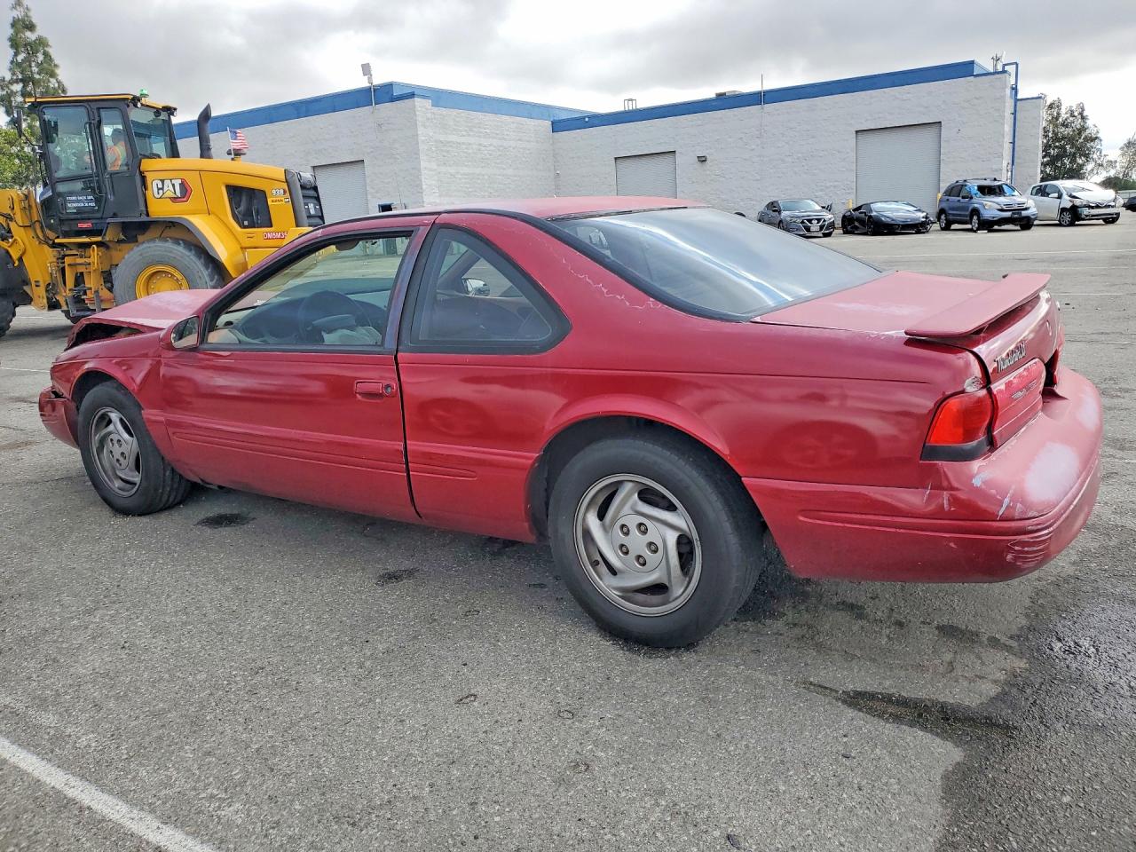 1997 Ford Thunderbird Lx Red vin: 1FALP62W1VH163008