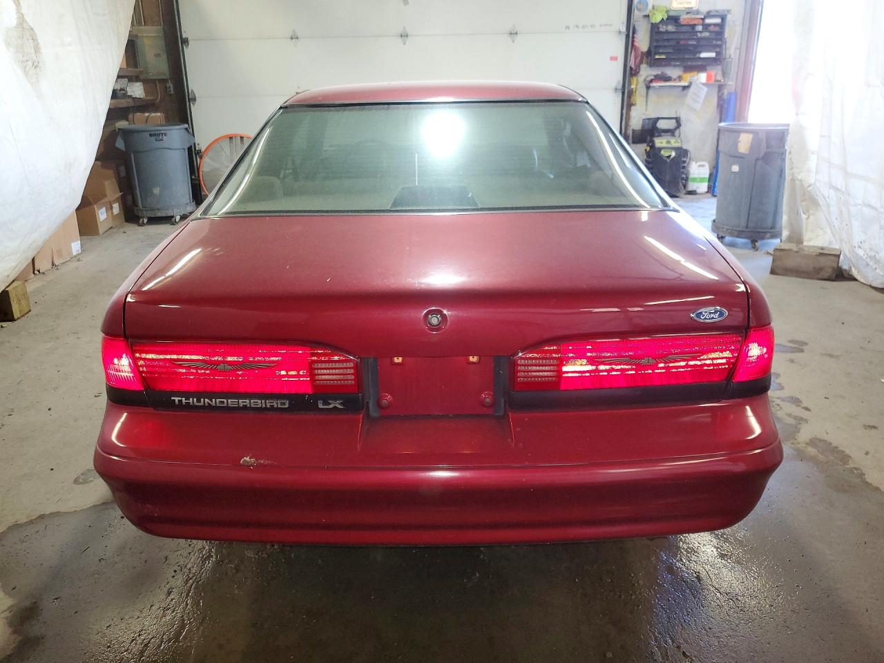 1995 Ford Thunderbird Lx Maroon vin: 1FALP62W2SH104495