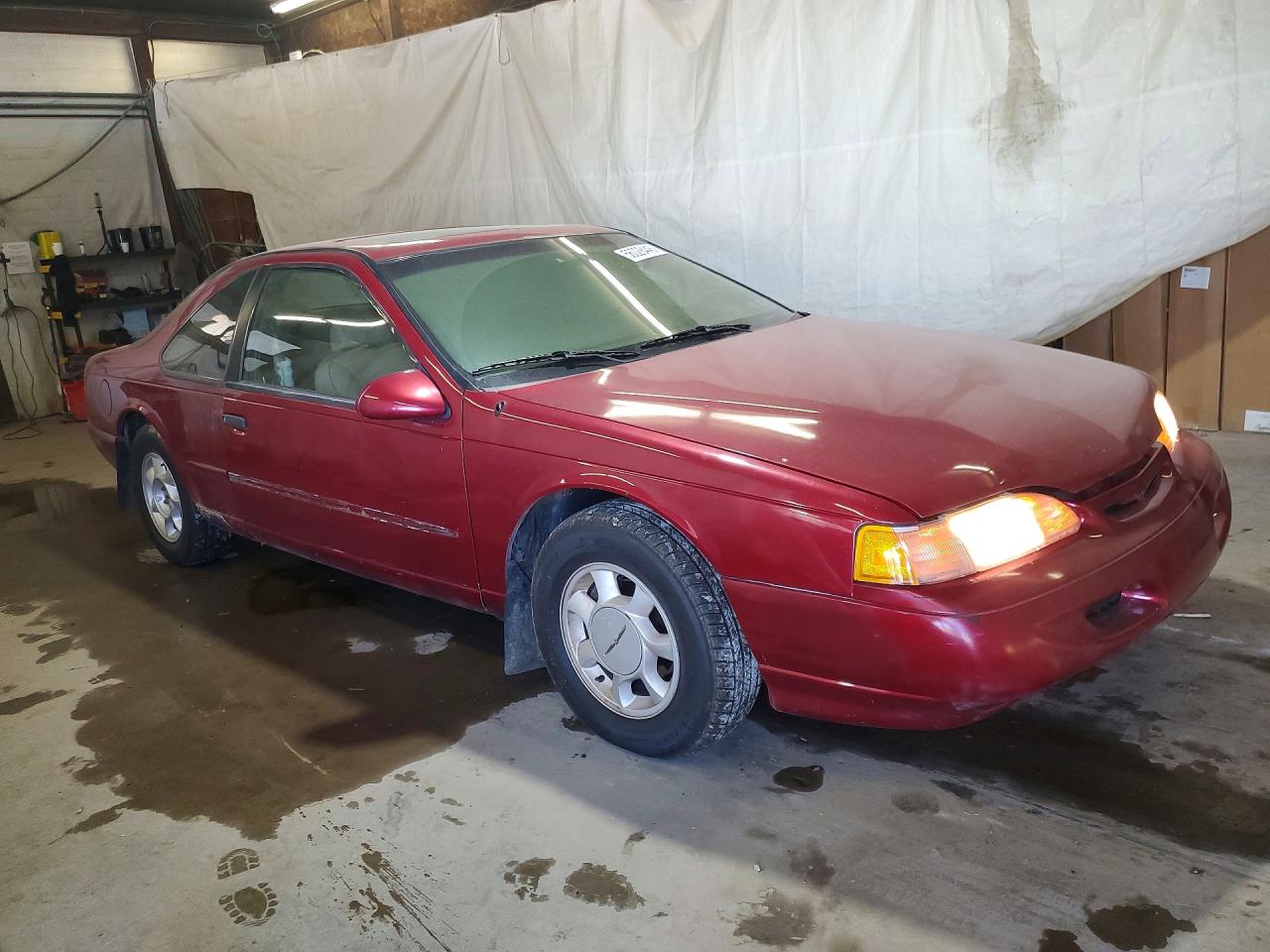 1995 Ford Thunderbird Lx Maroon vin: 1FALP62W2SH104495