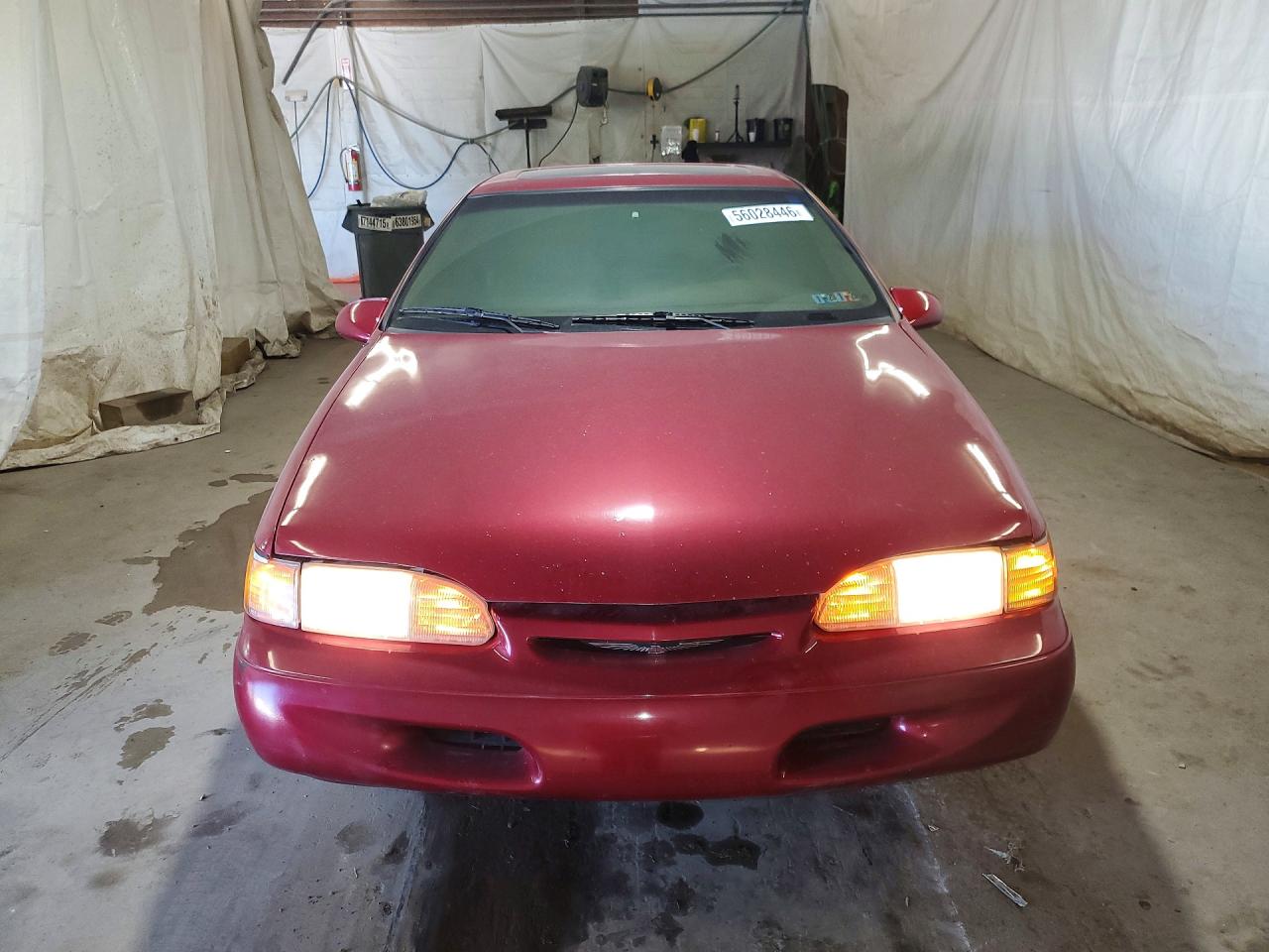 1995 Ford Thunderbird Lx Maroon vin: 1FALP62W2SH104495