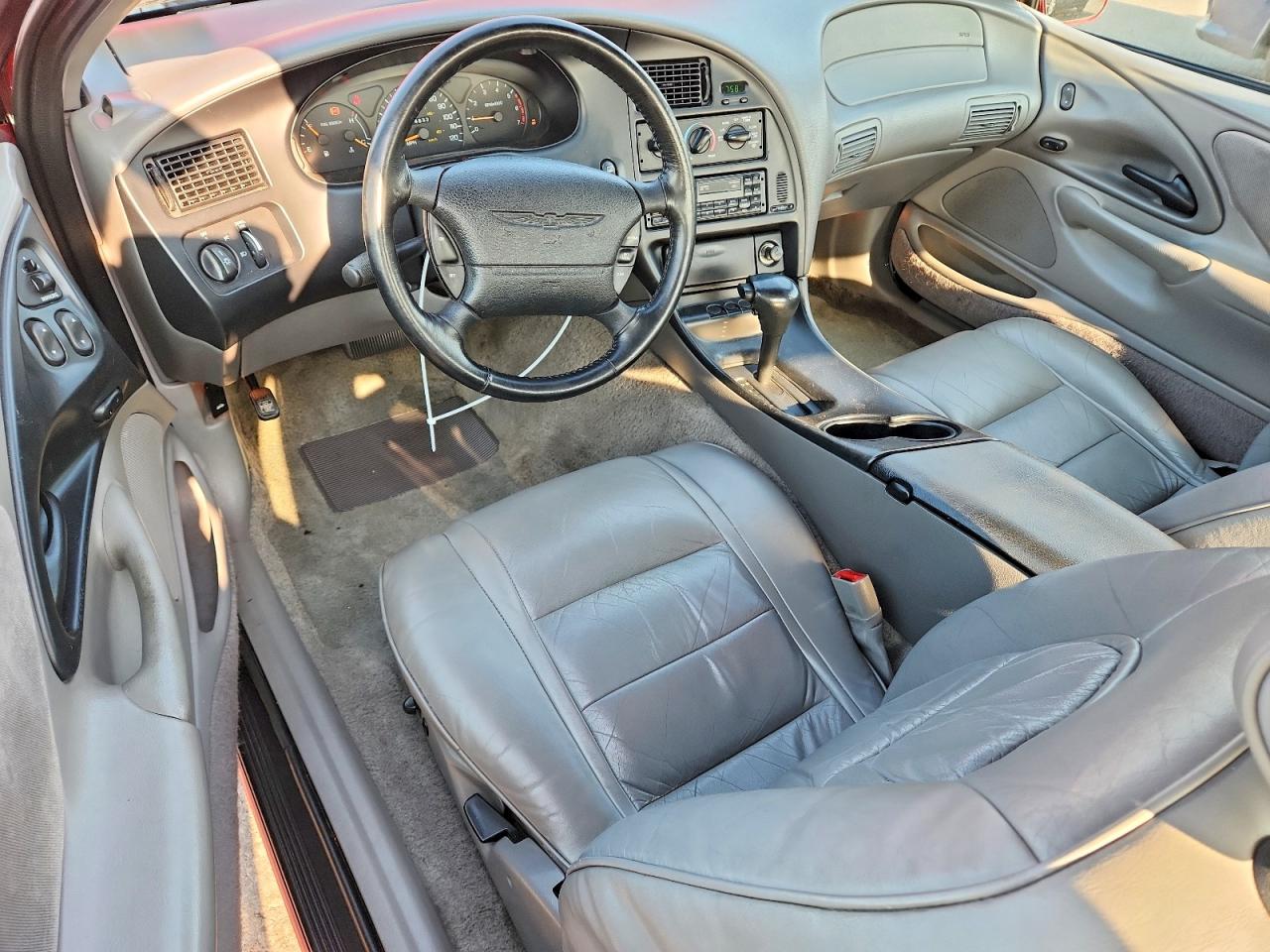 1997 Ford Thunderbird Lx Red vin: 1FALP62W2VH150705