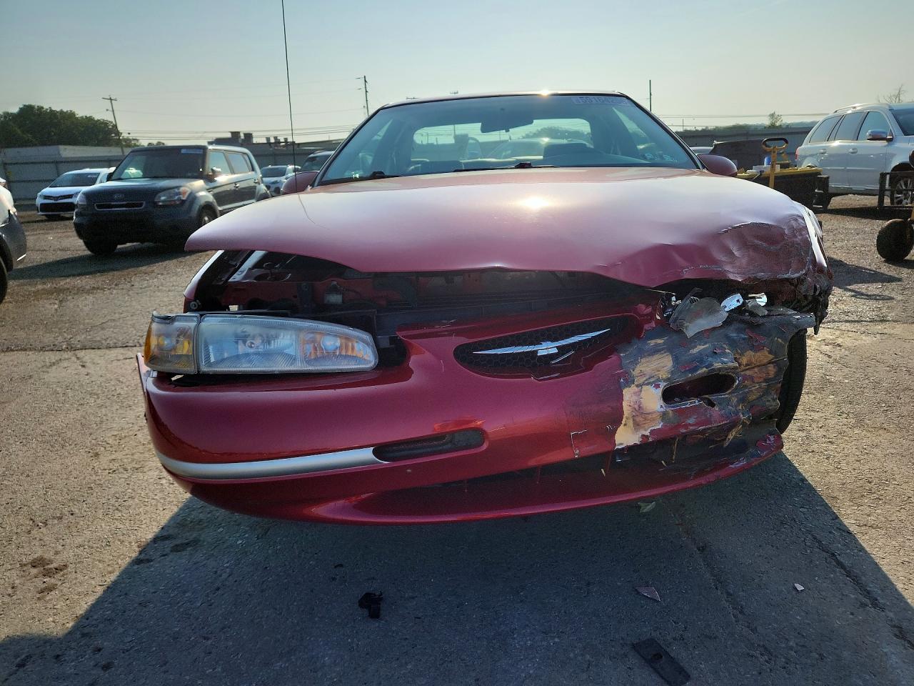1997 Ford Thunderbird Lx Red vin: 1FALP62W2VH150705