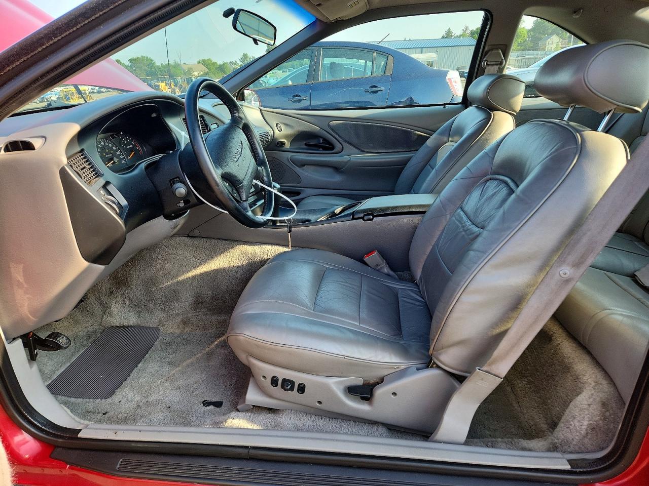 1997 Ford Thunderbird Lx Red vin: 1FALP62W2VH150705