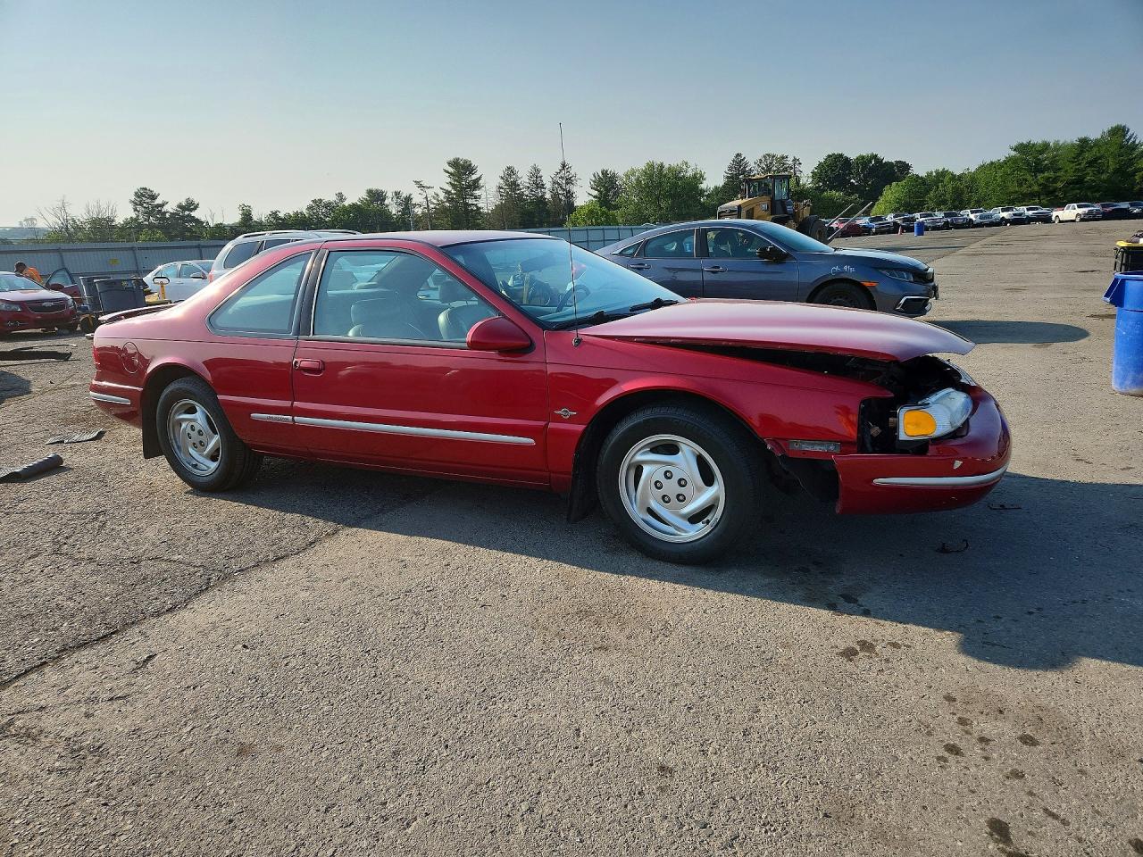 1997 Ford Thunderbird Lx Red vin: 1FALP62W2VH150705