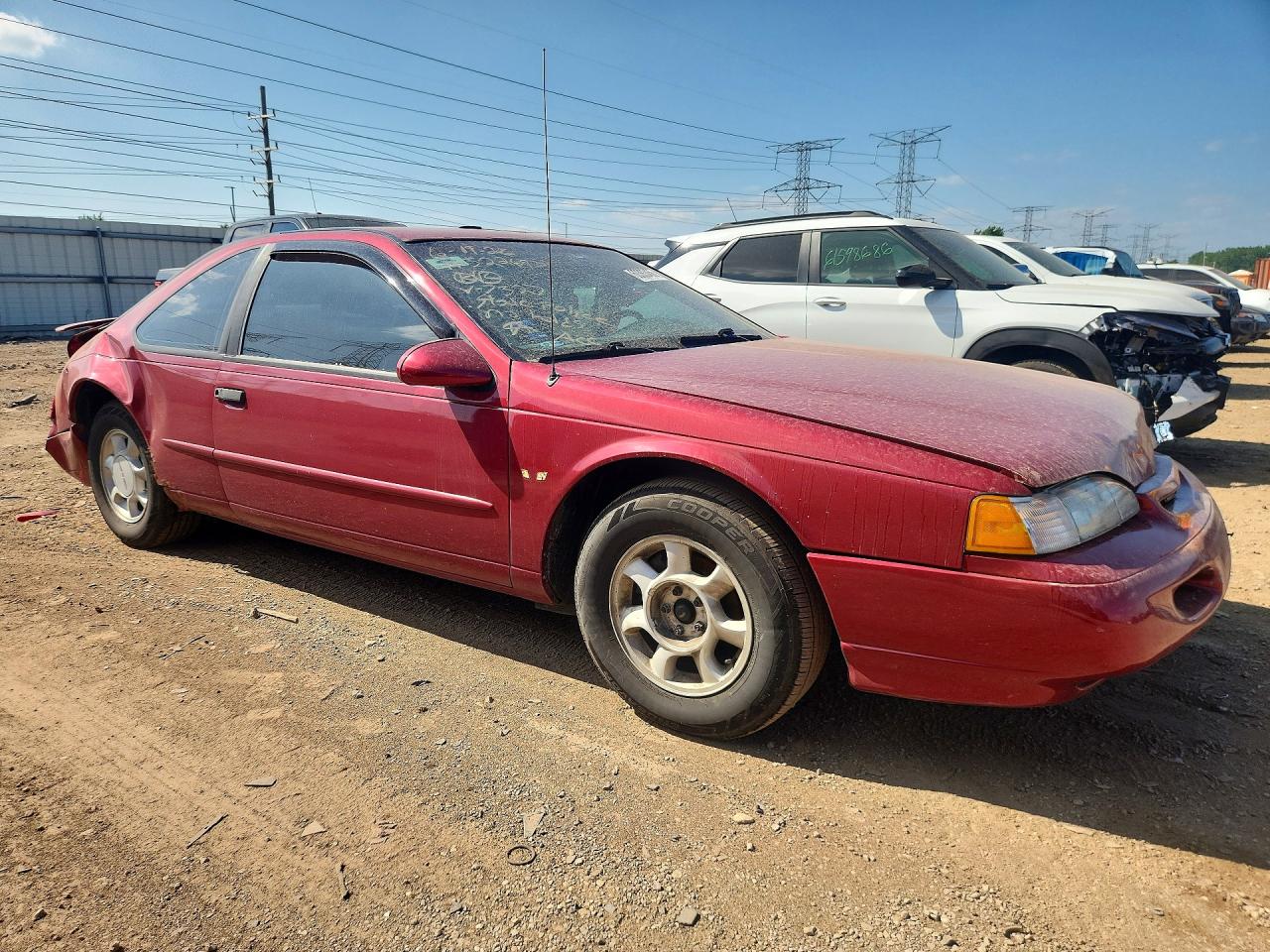 1995 Ford Thunderbird Lx Burgundy vin: 1FALP62W5SH177327