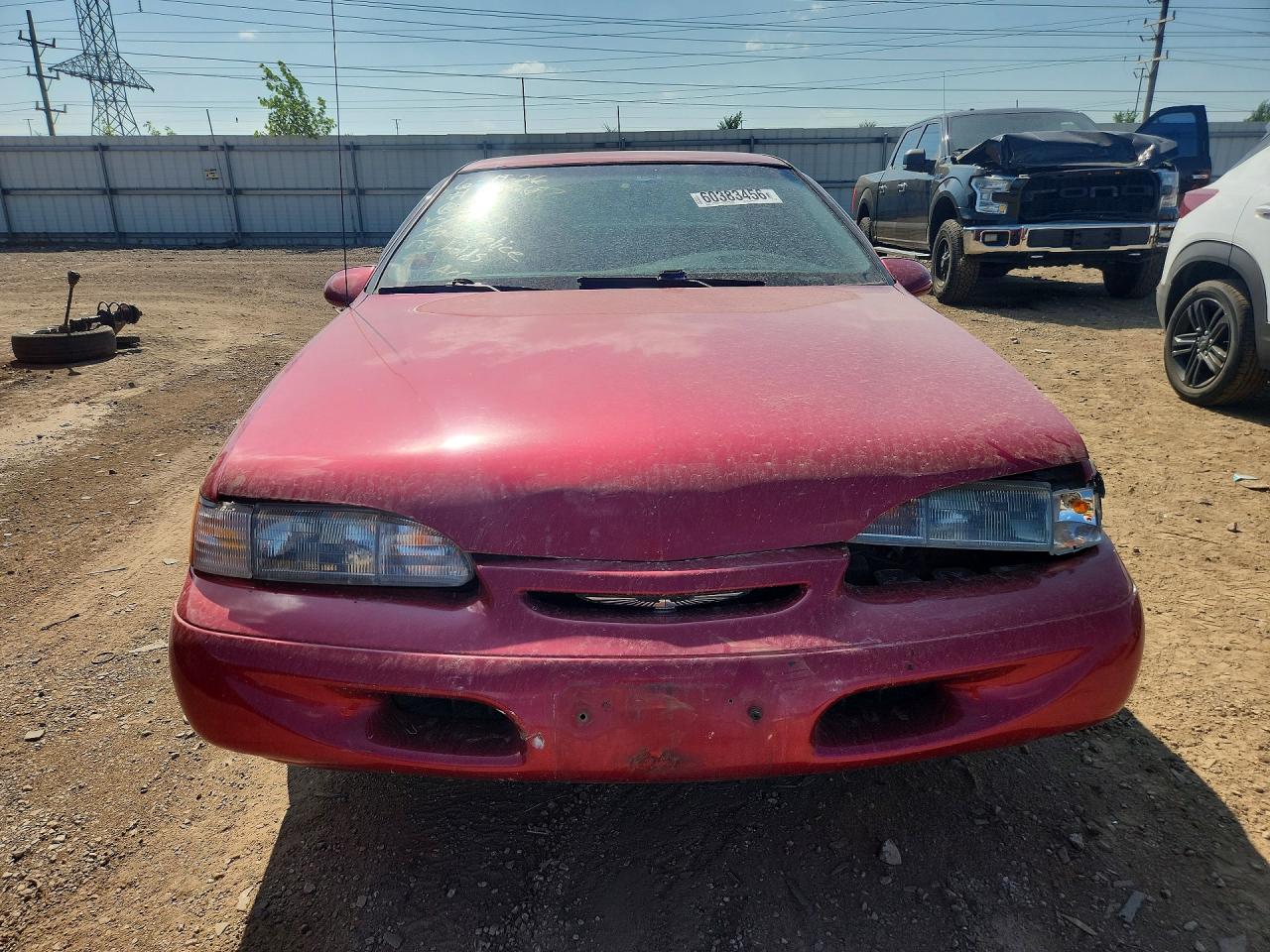 1995 Ford Thunderbird Lx Burgundy vin: 1FALP62W5SH177327