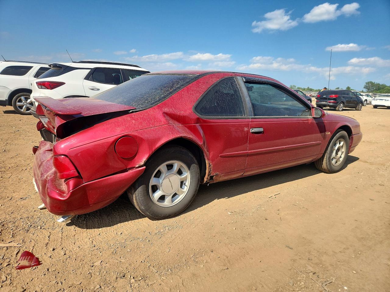 1995 Ford Thunderbird Lx Burgundy vin: 1FALP62W5SH177327