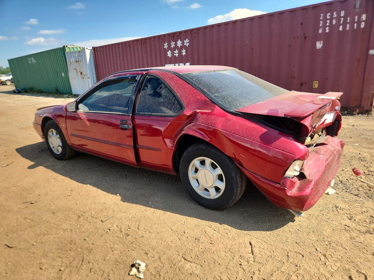 1995 Ford Thunderbird Lx Burgundy vin: 1FALP62W5SH177327
